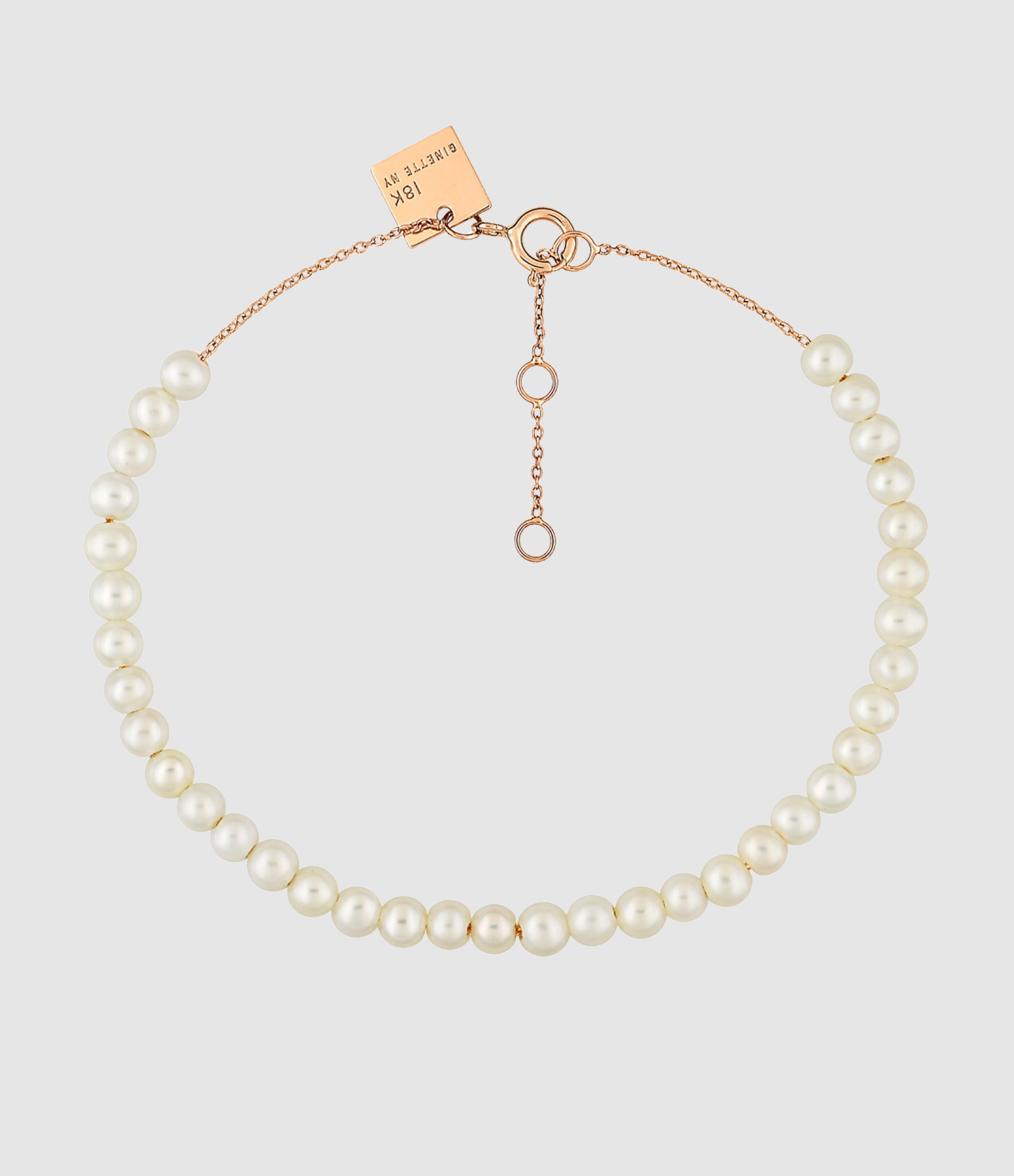 Maria Mini Rose Gold Pearl Bracelet