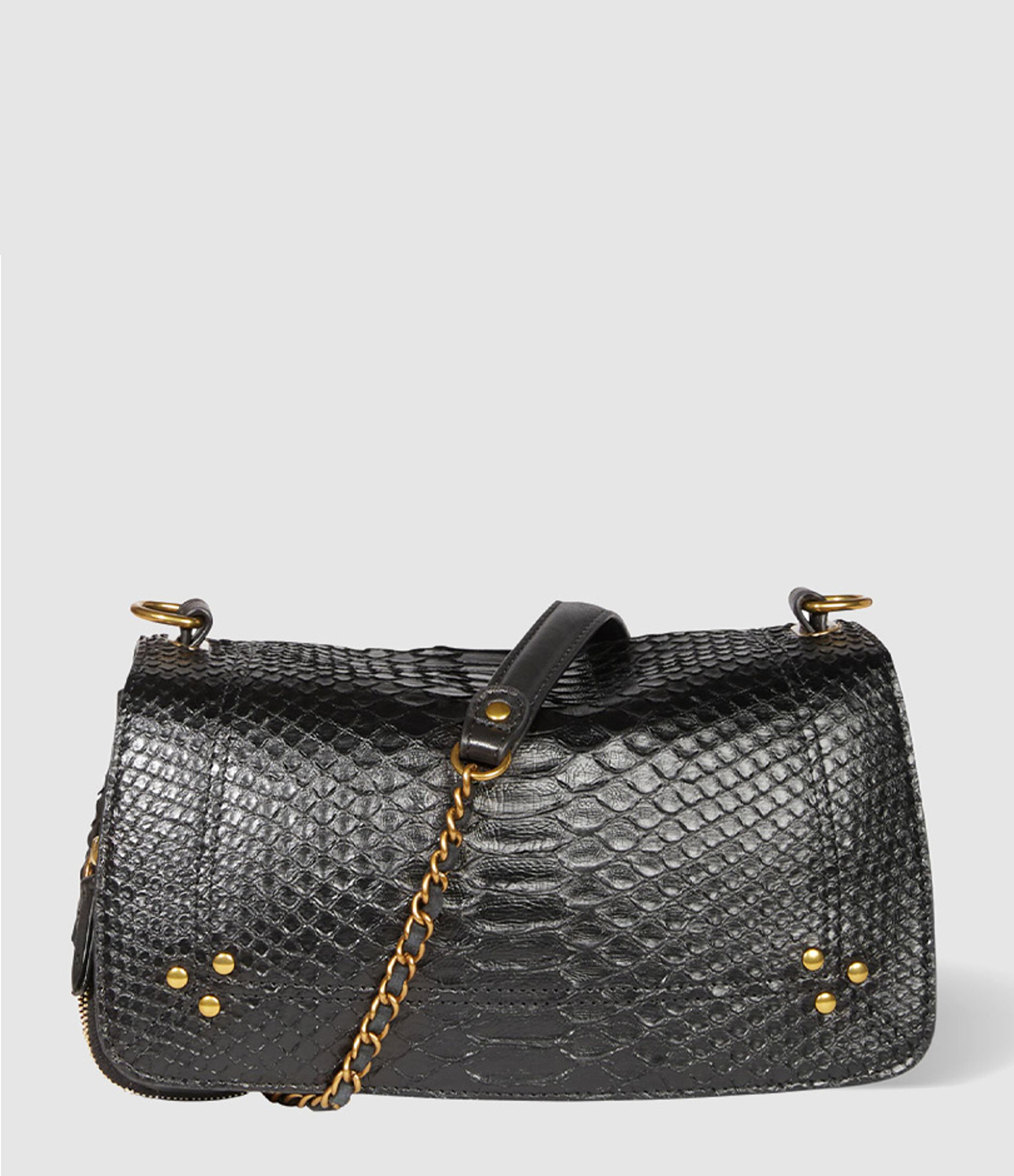 Black Python Bobi Bag