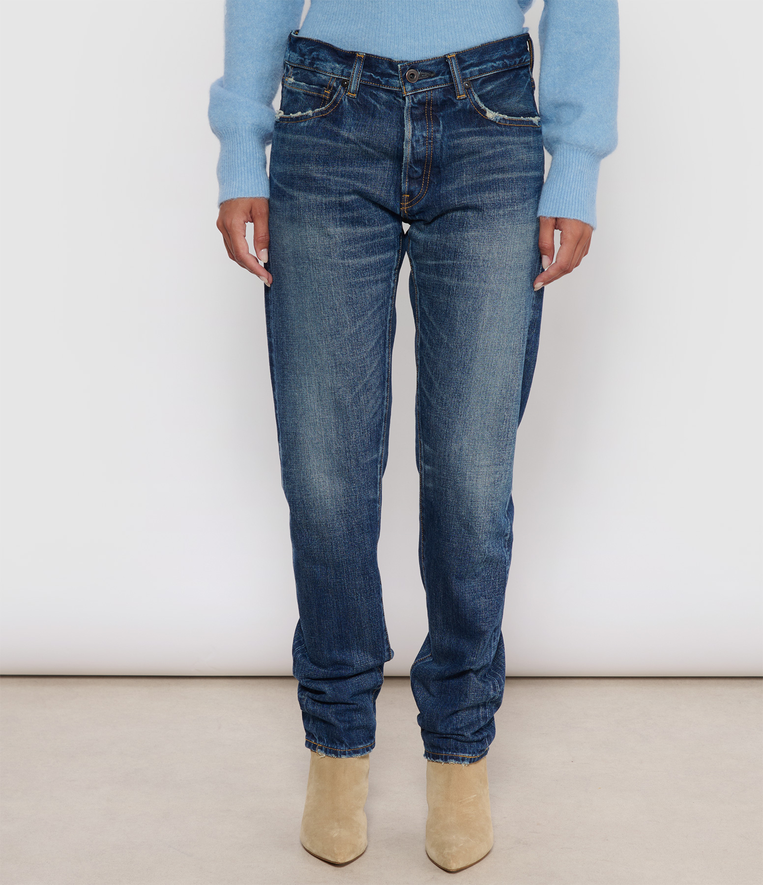 Jean Sapporo Mid-Rise Tapered Nervous Breakdown
