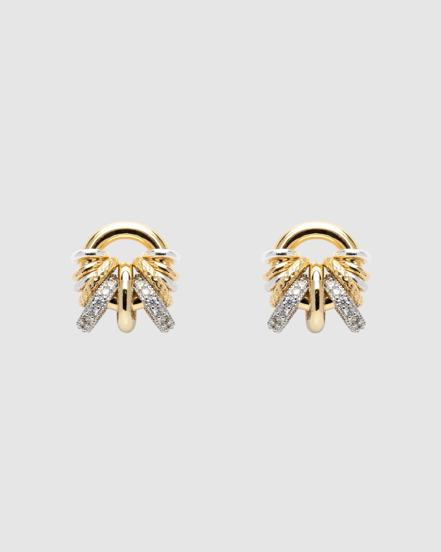 Baby Shiny Donut Earrings