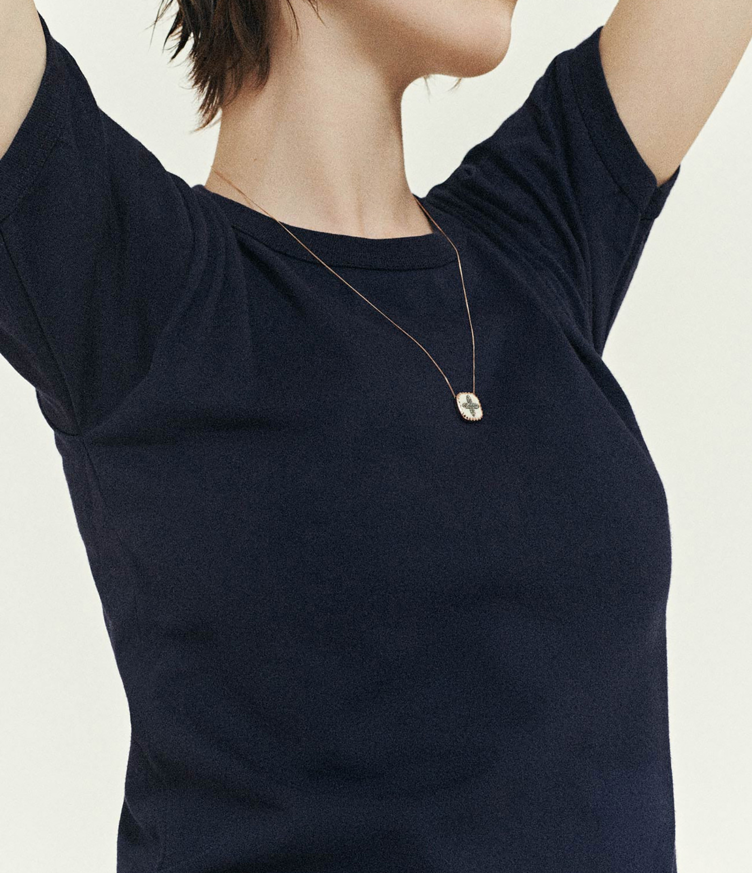 Bowie White Diamond Necklace