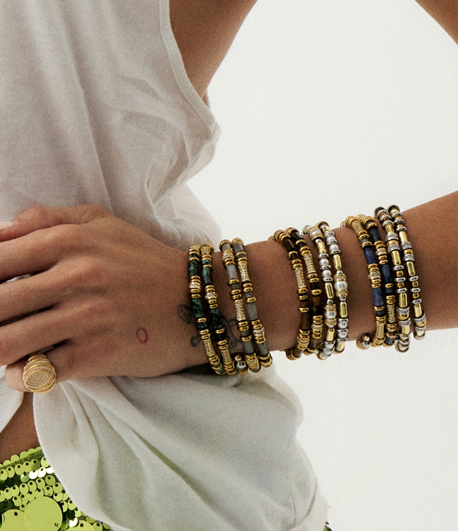 Yara Shiny Brown Bracelet