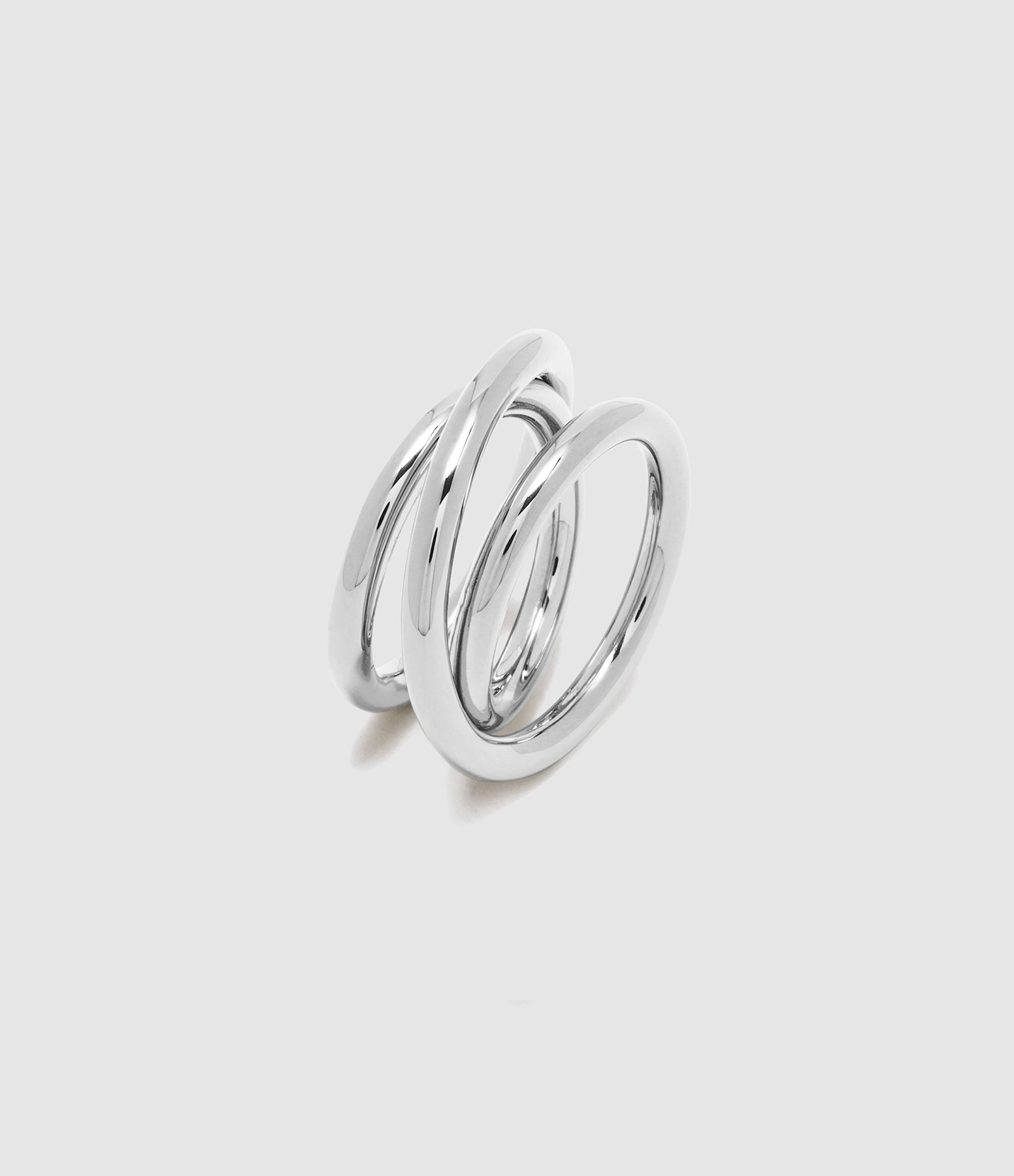 Triple Spiral Ring 3.0, Silver