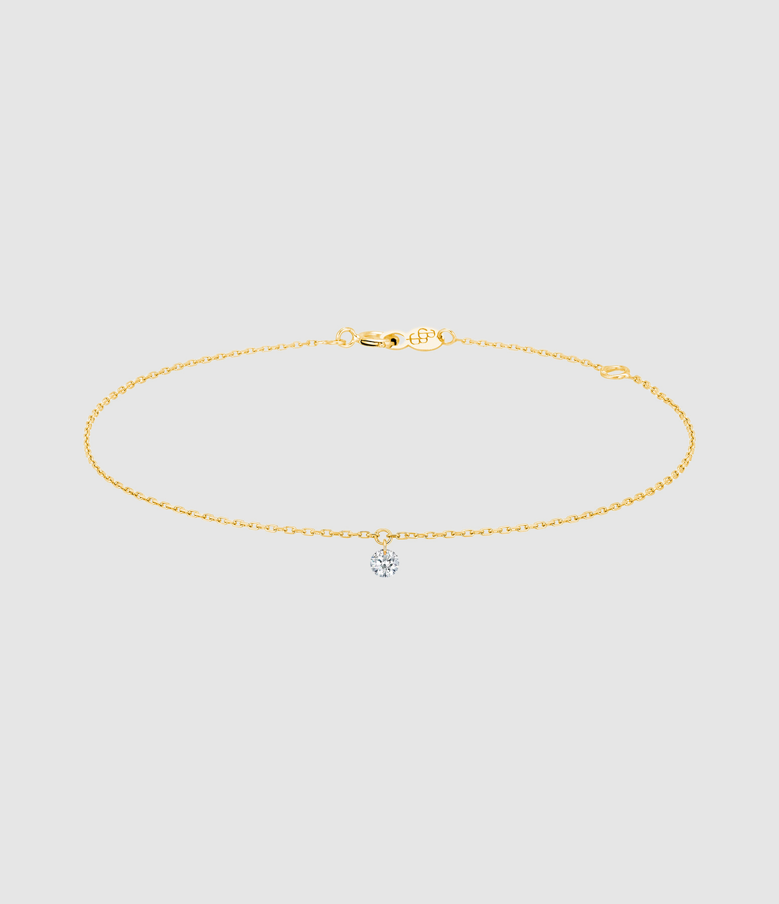 360° Brilliant-Cut Diamond Bracelet, 0.07, Yellow Gold