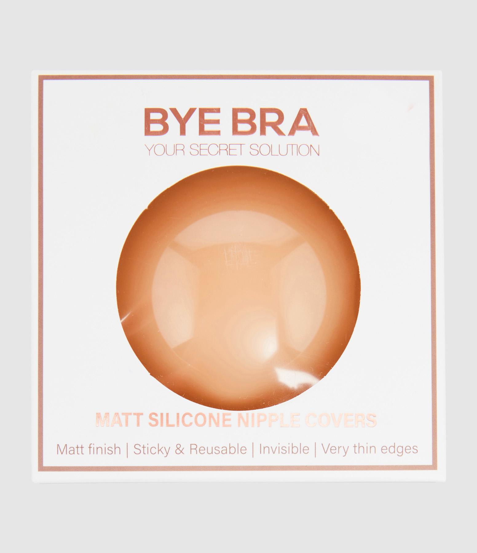 Matt Beige Silicone Nipple Covers