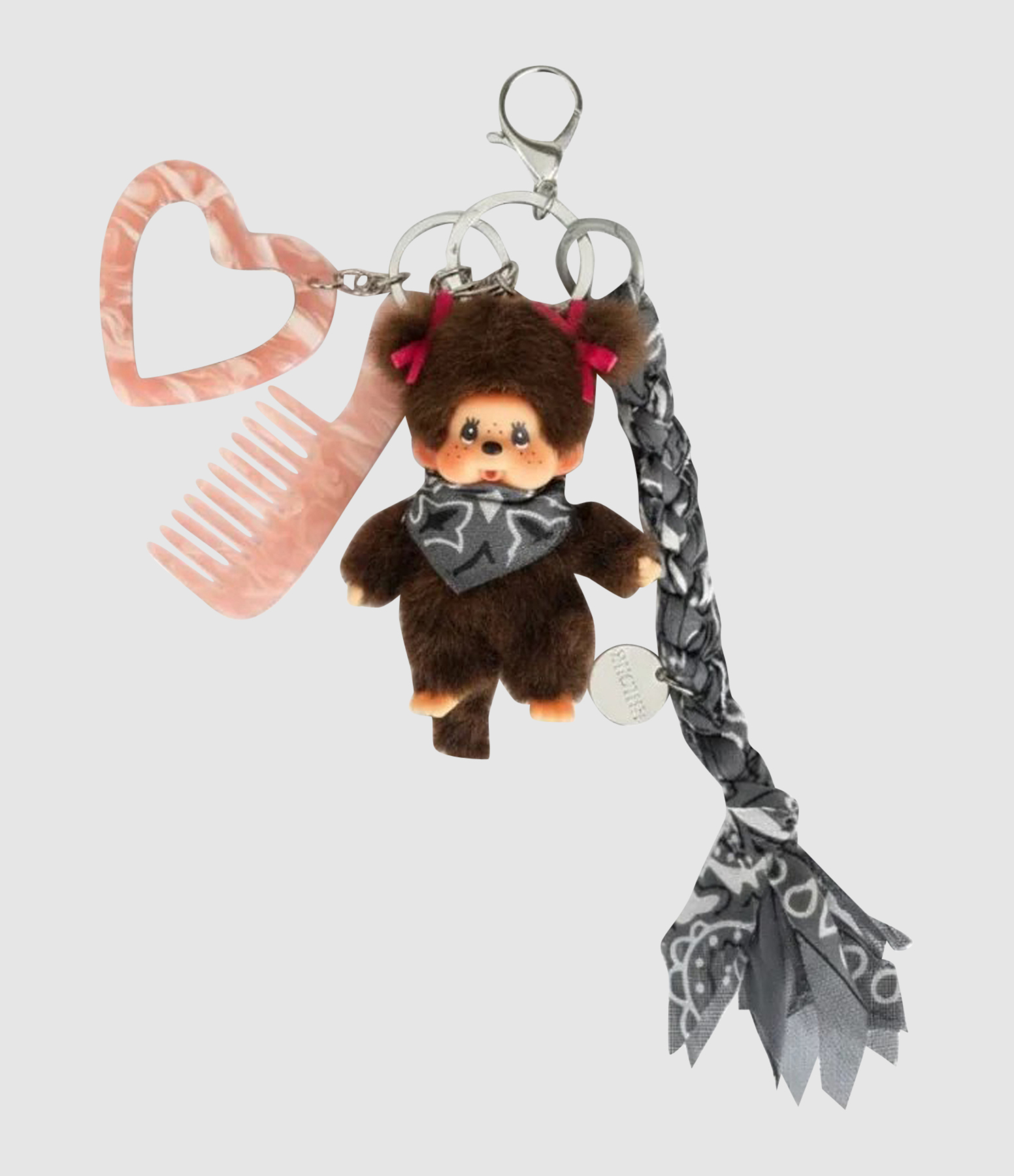 Kiki Braid Grey Handbag Charm