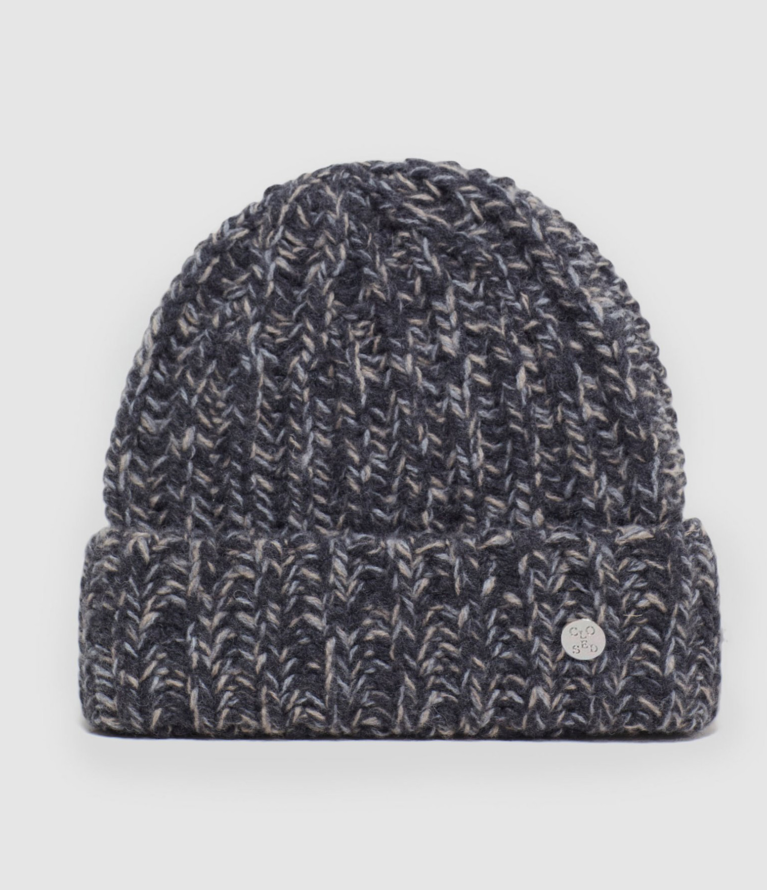 Dark Grey Melange Beanie