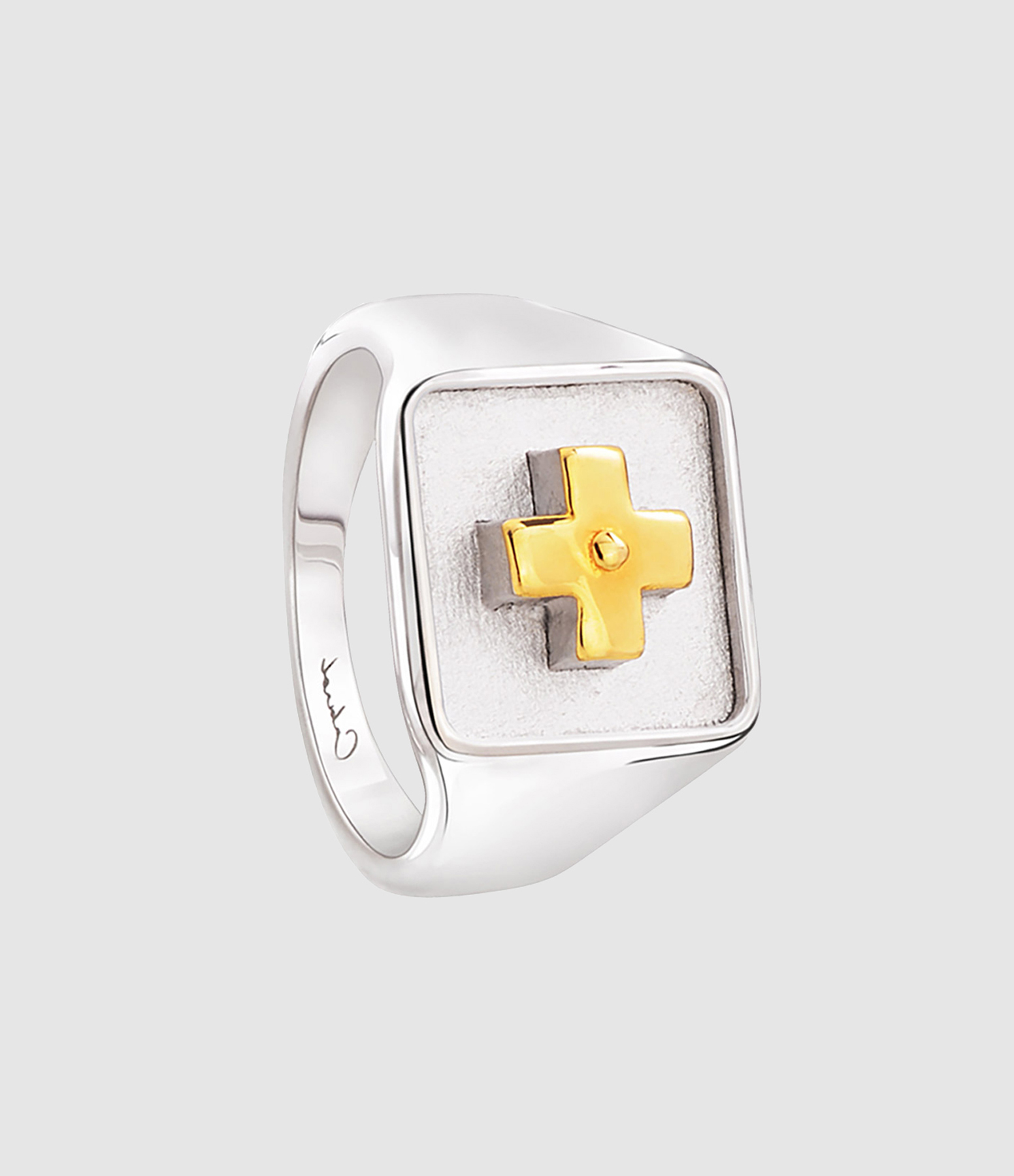 Destin GM Silver Signet Ring