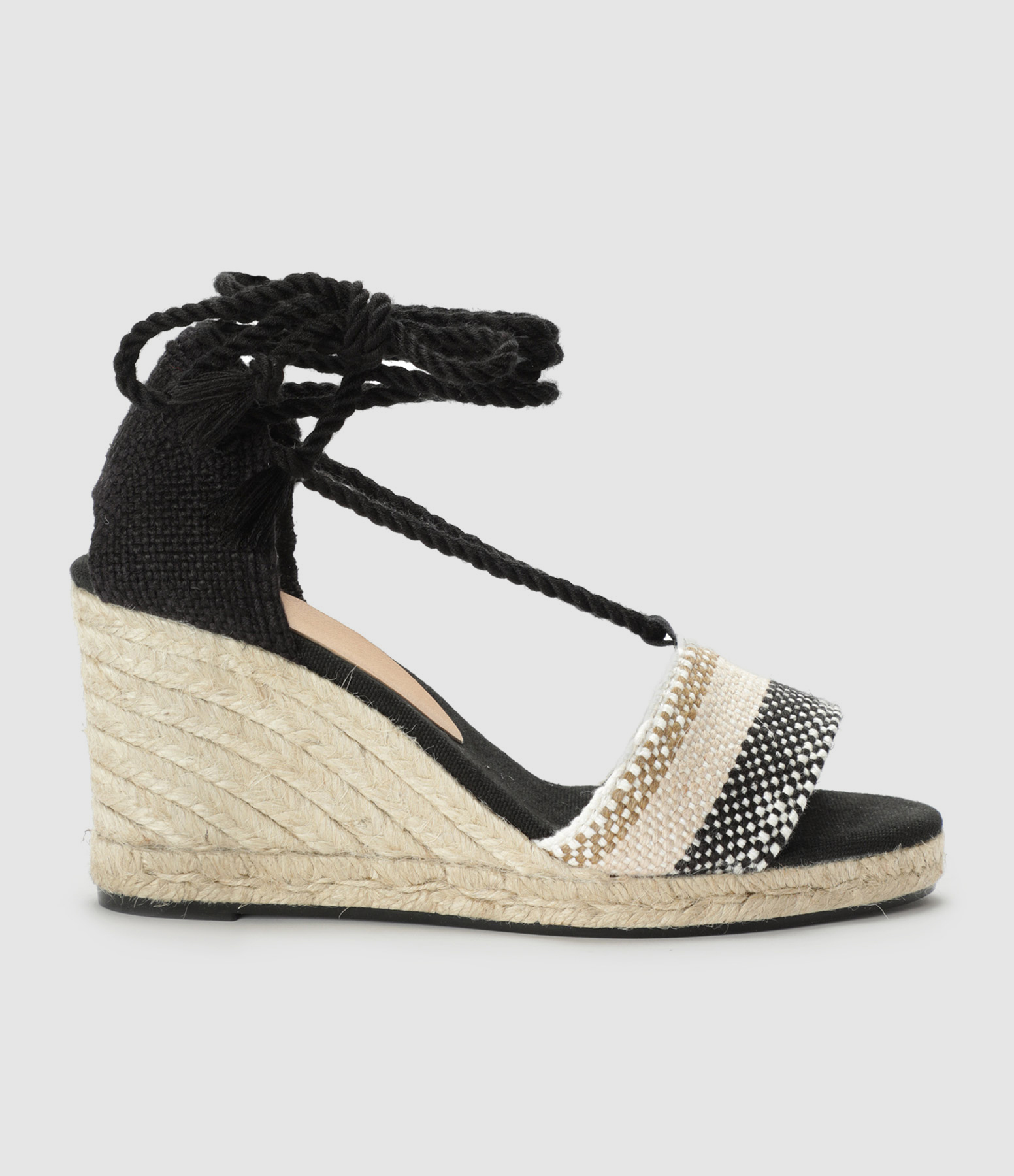 Basile Black Sandals