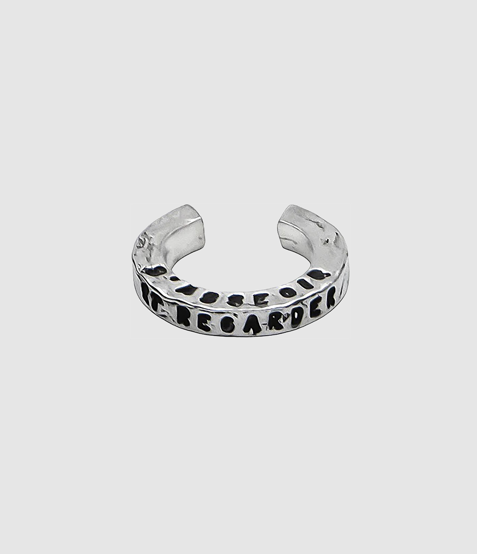 ‘S'asseoir’ Silver Earring