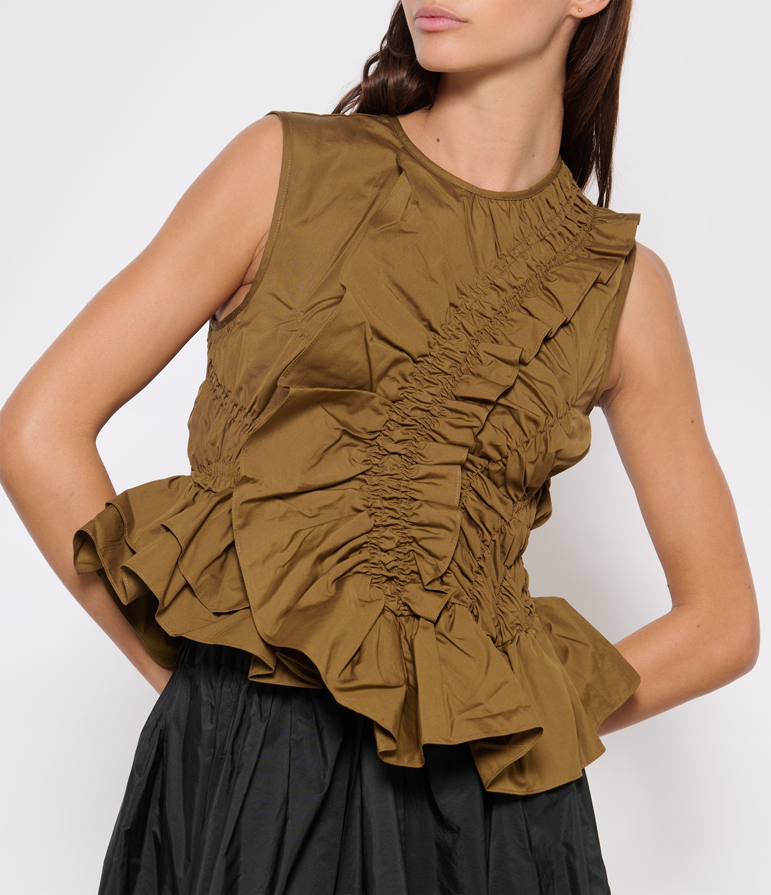 Top Geo Light Brown
