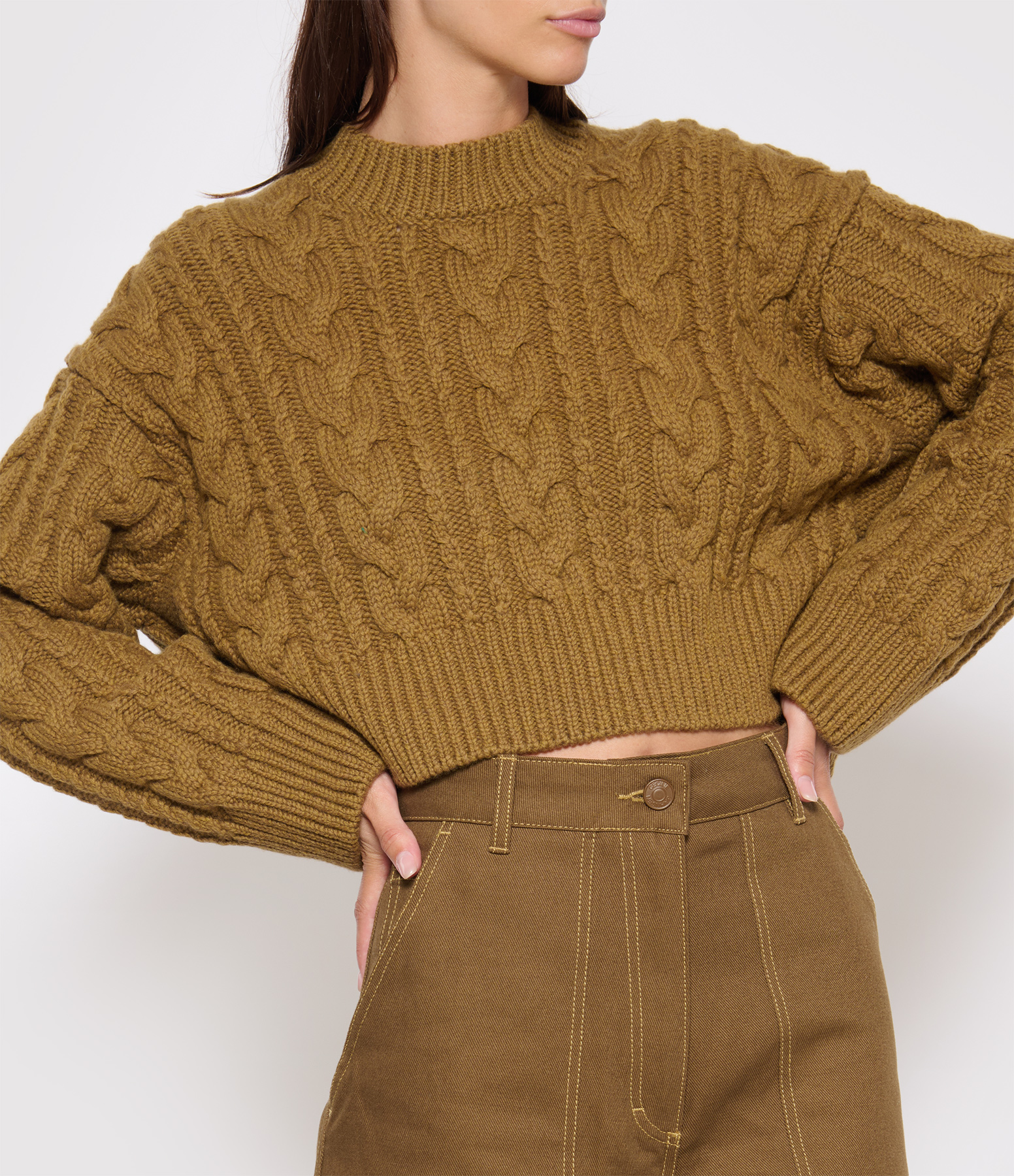Vibeke Light Brown Jumper