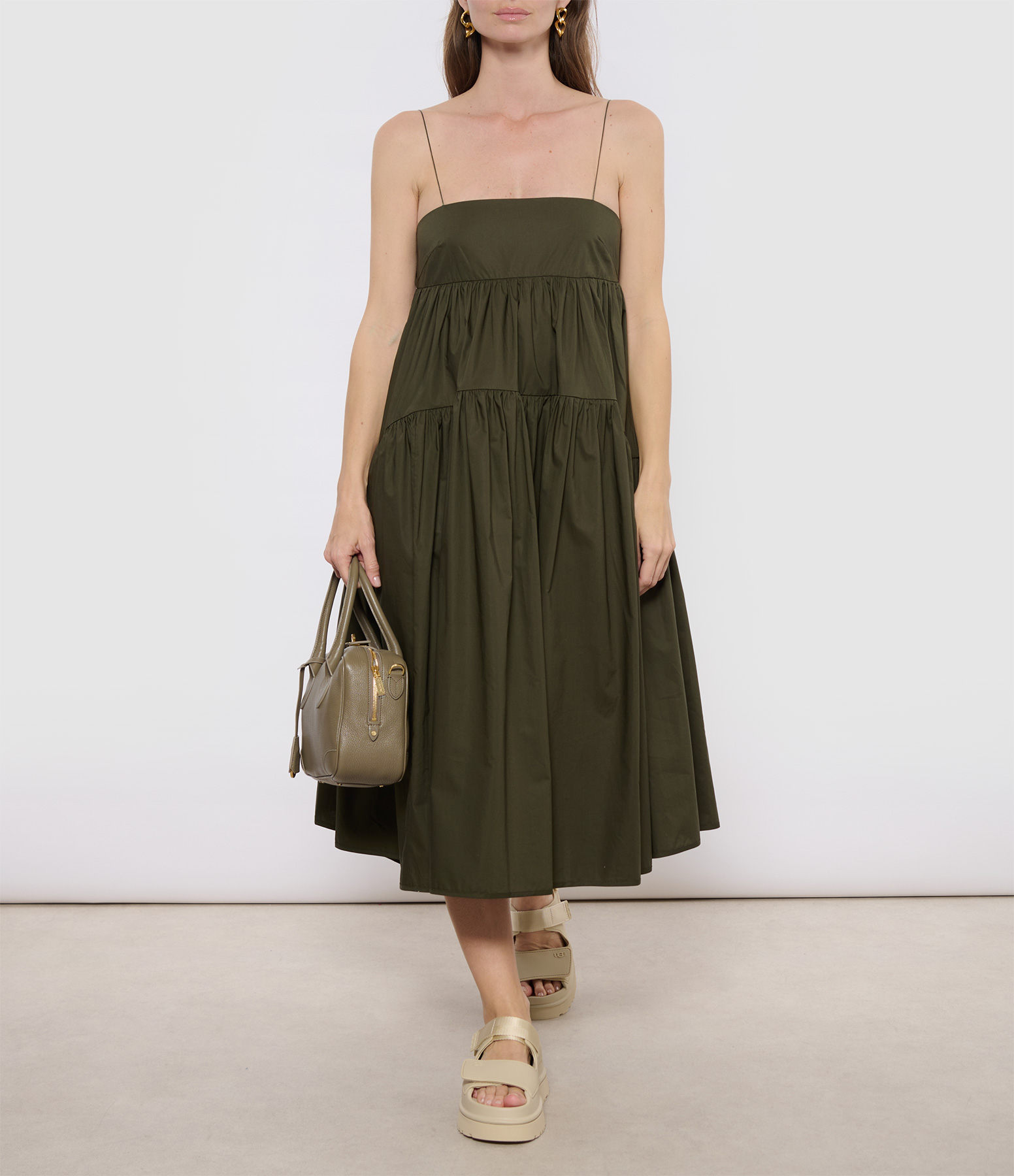 Sofie Dress in Pine Green