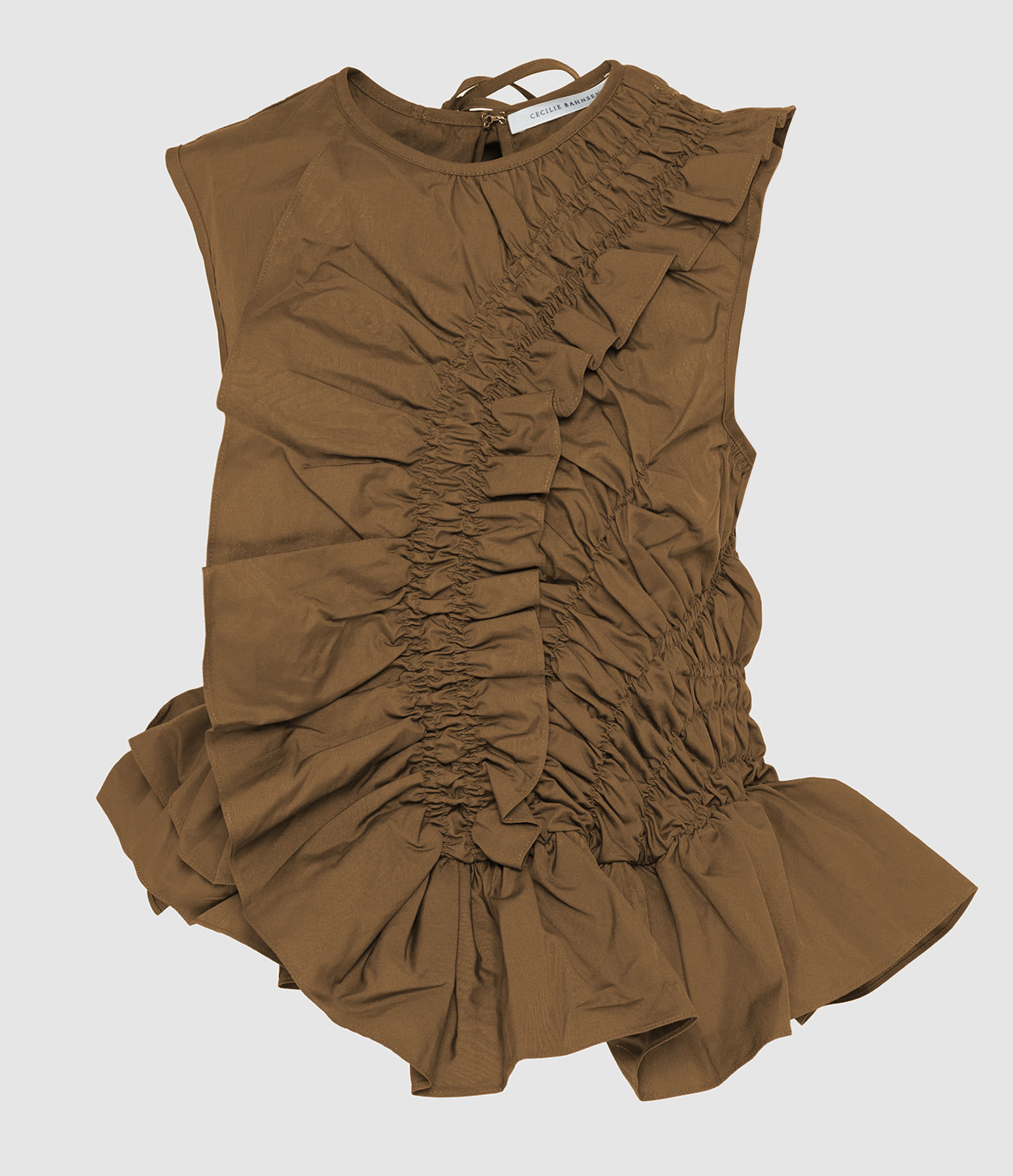 Top Geo Light Brown