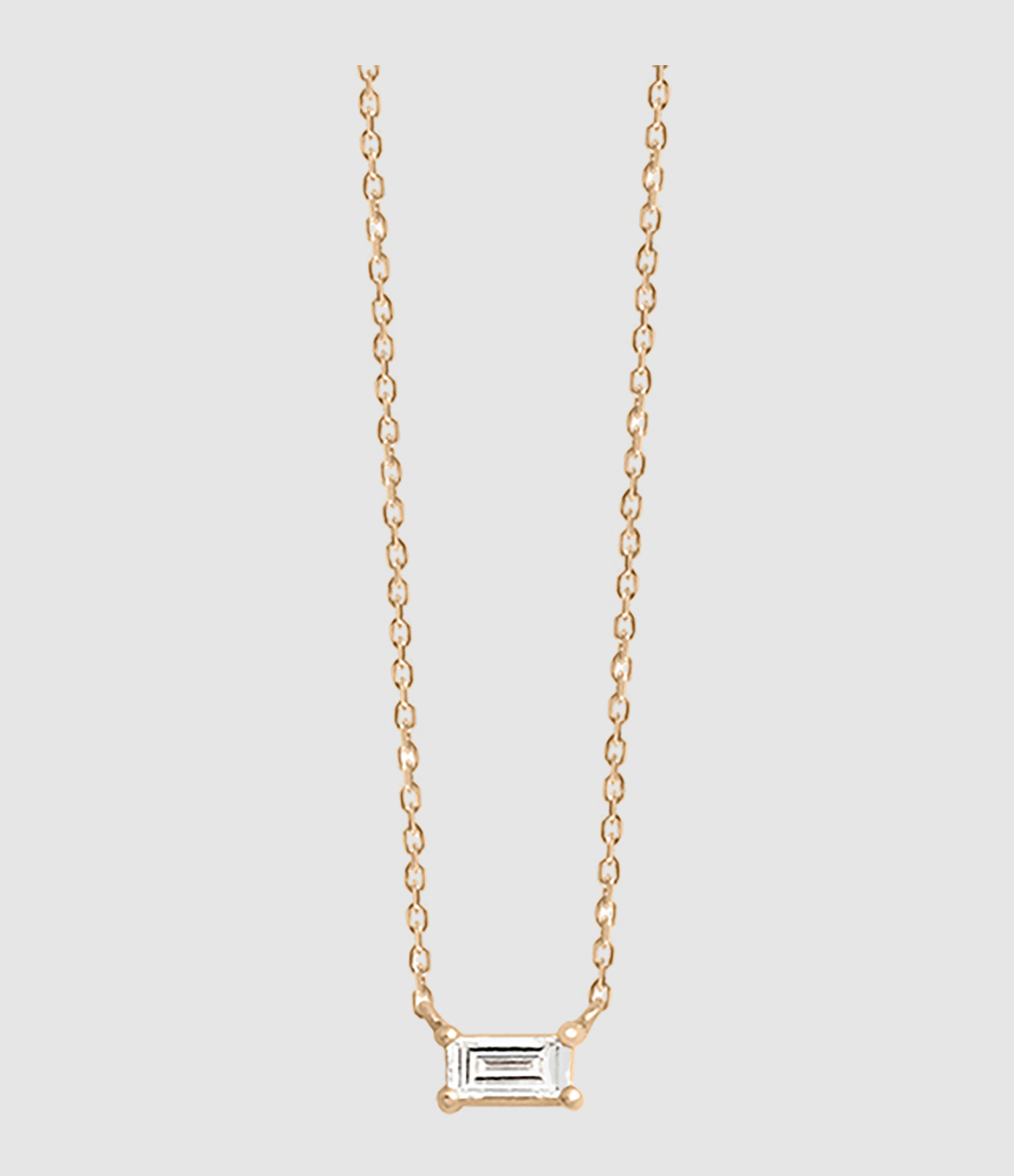 Georgia Rose Gold Diamond Necklace
