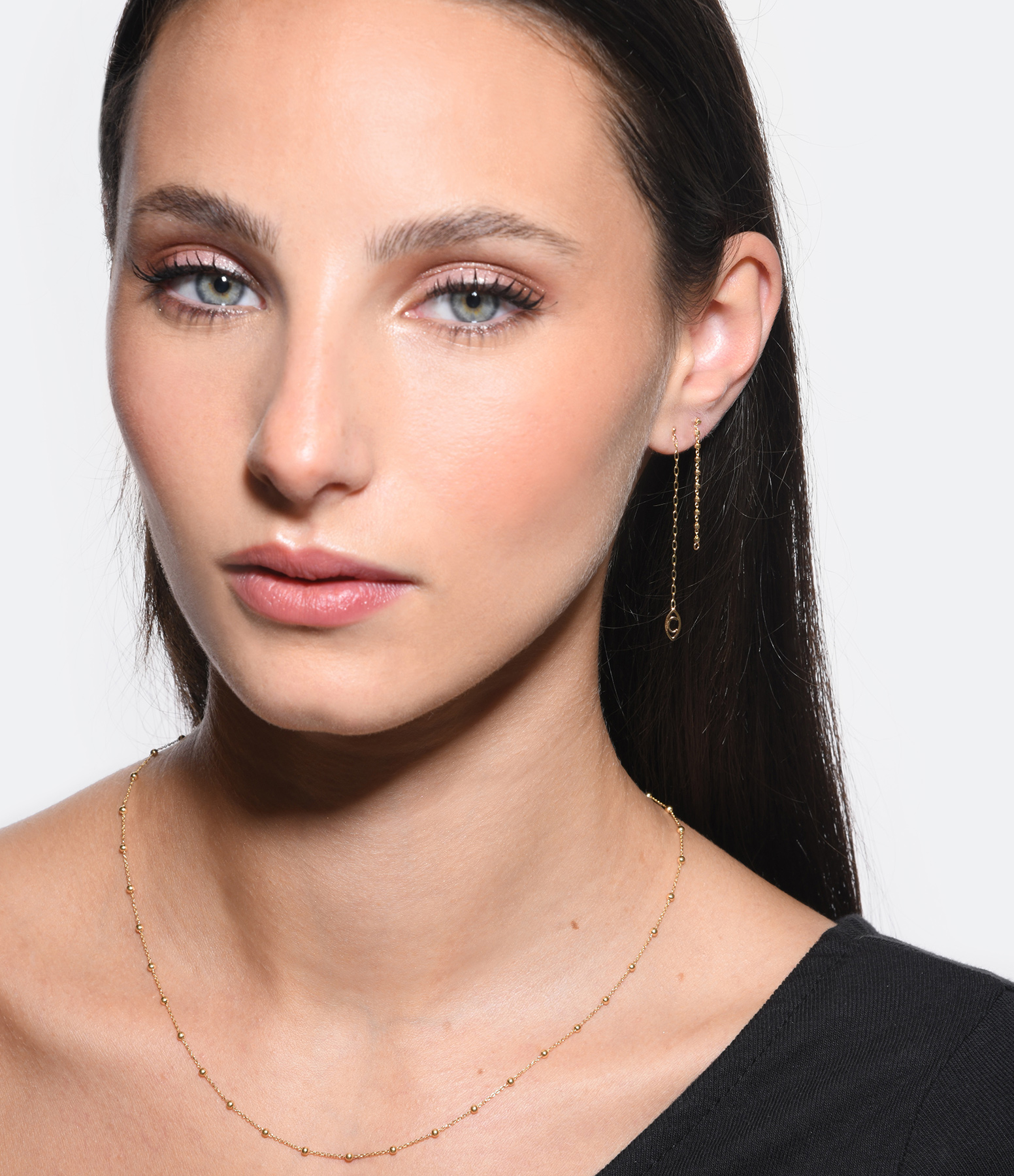3 cm Diamond Chain Earring (sold individually)