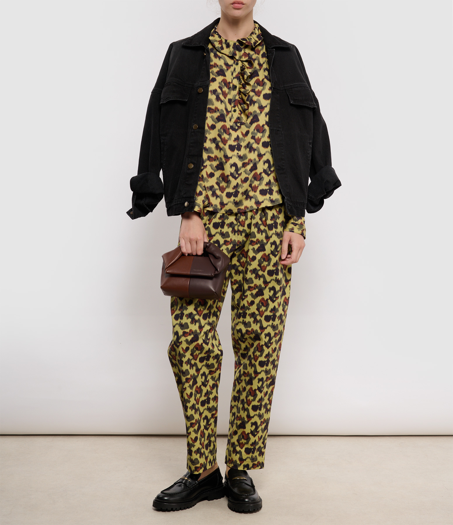 Zaira Lp Leopard Trousers
