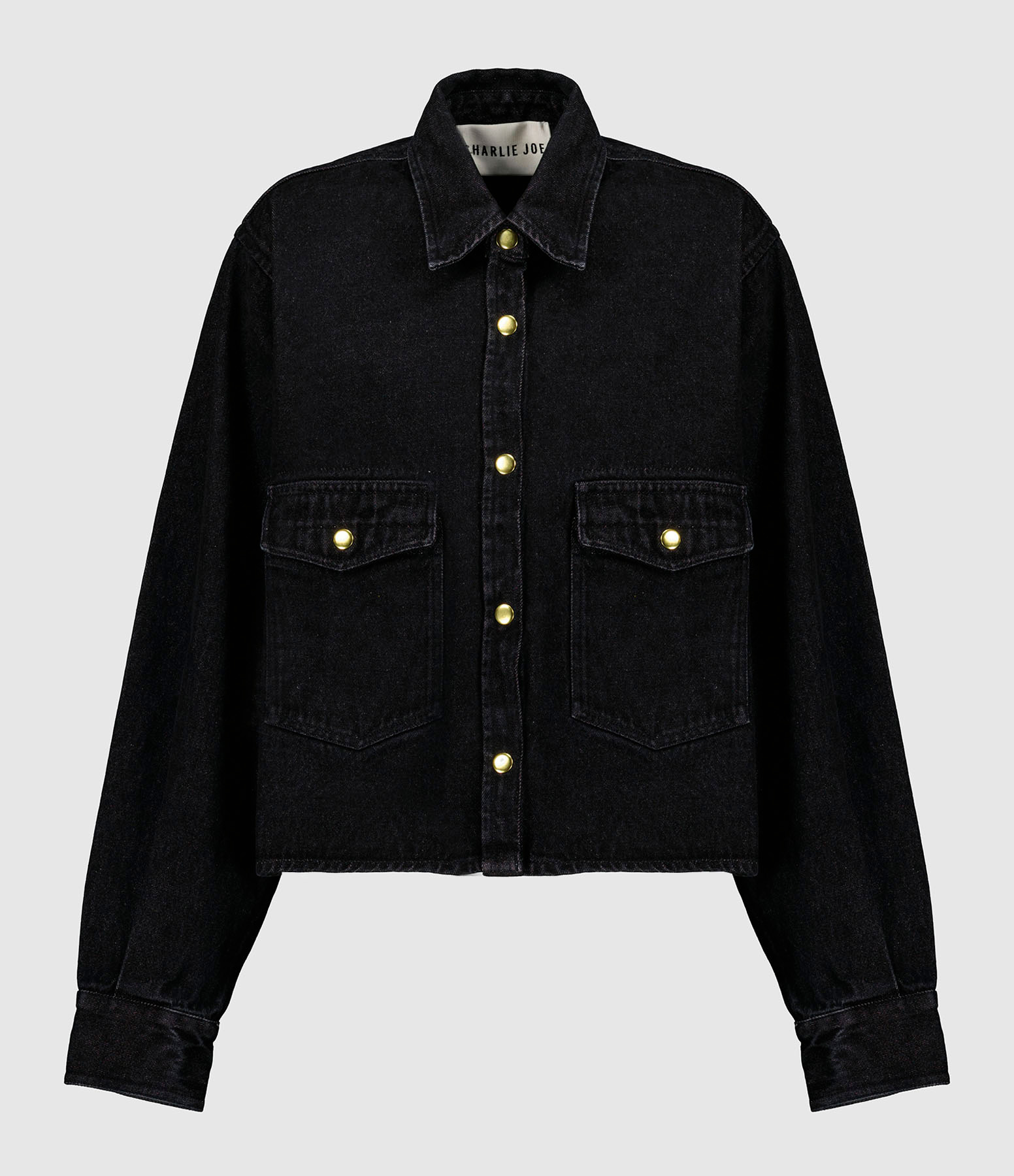 Dora Black Denim Jacket