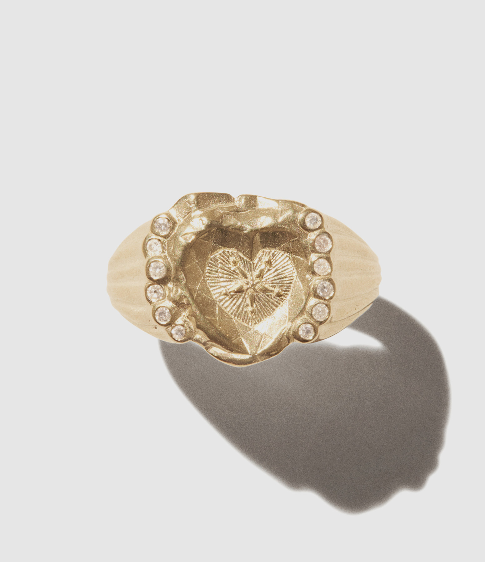 Chiara Diamond Ring in Yellow Gold