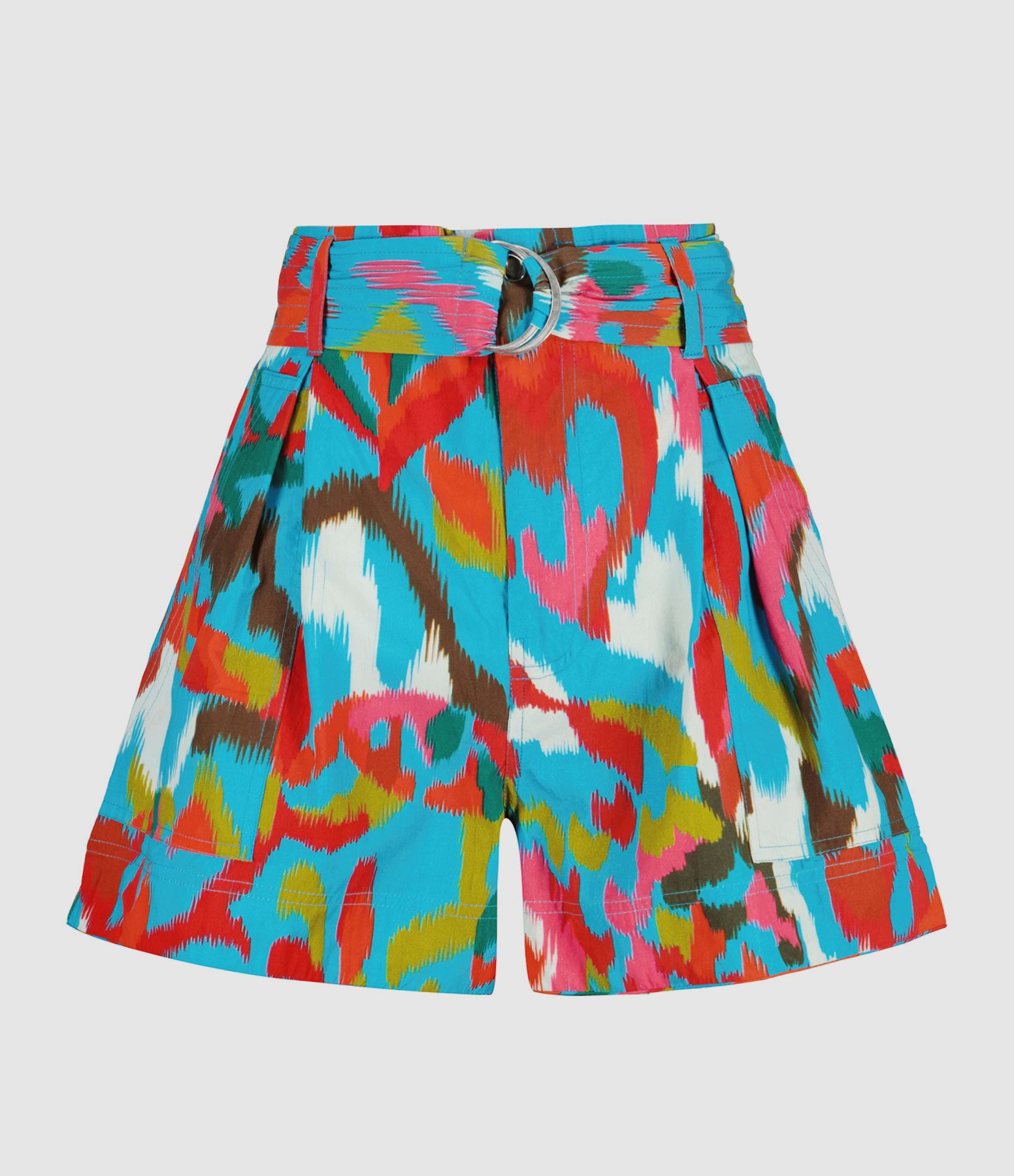 Nino Blue Cotton Shorts