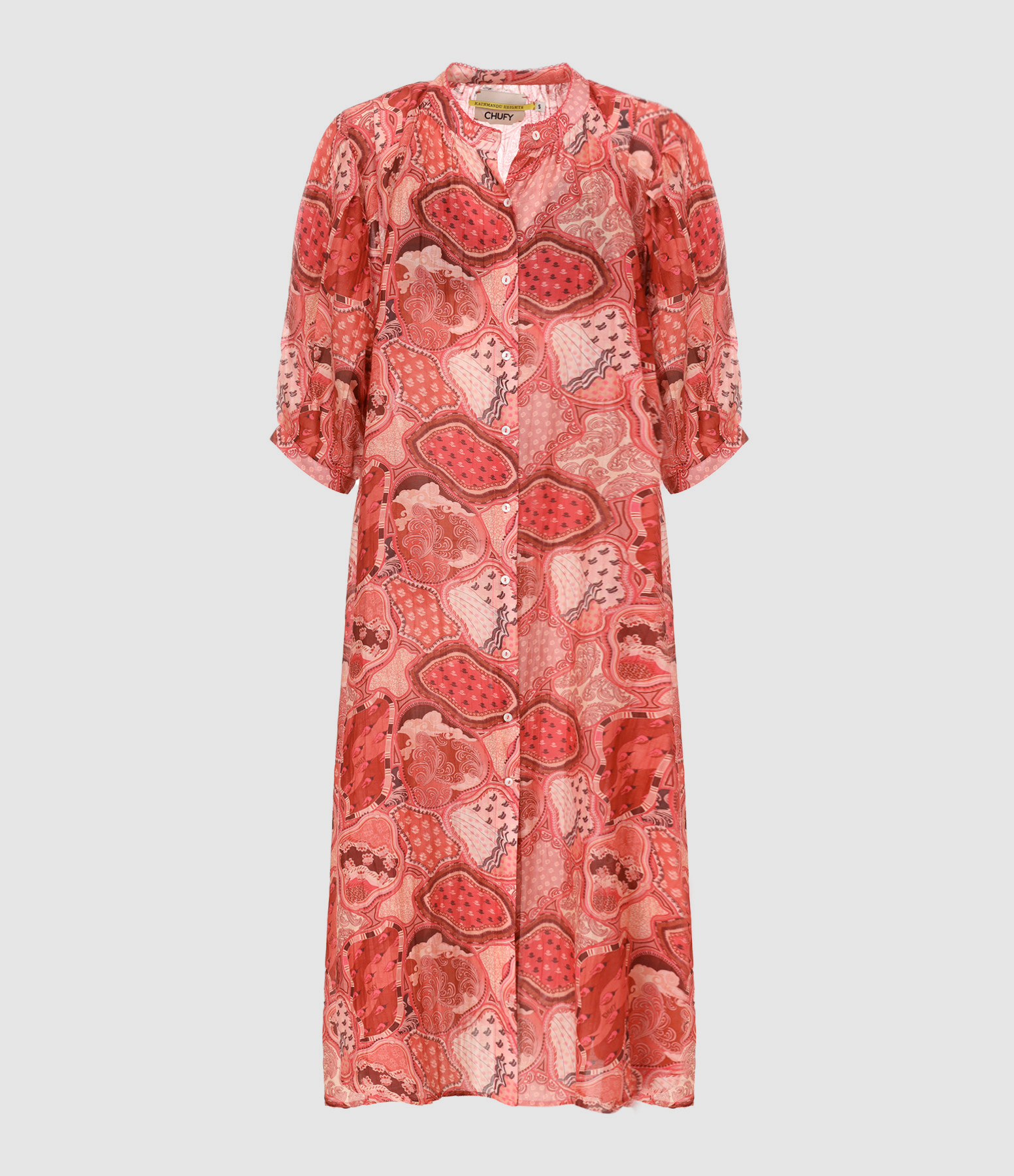 Ziggy Pink Maxi Dress
