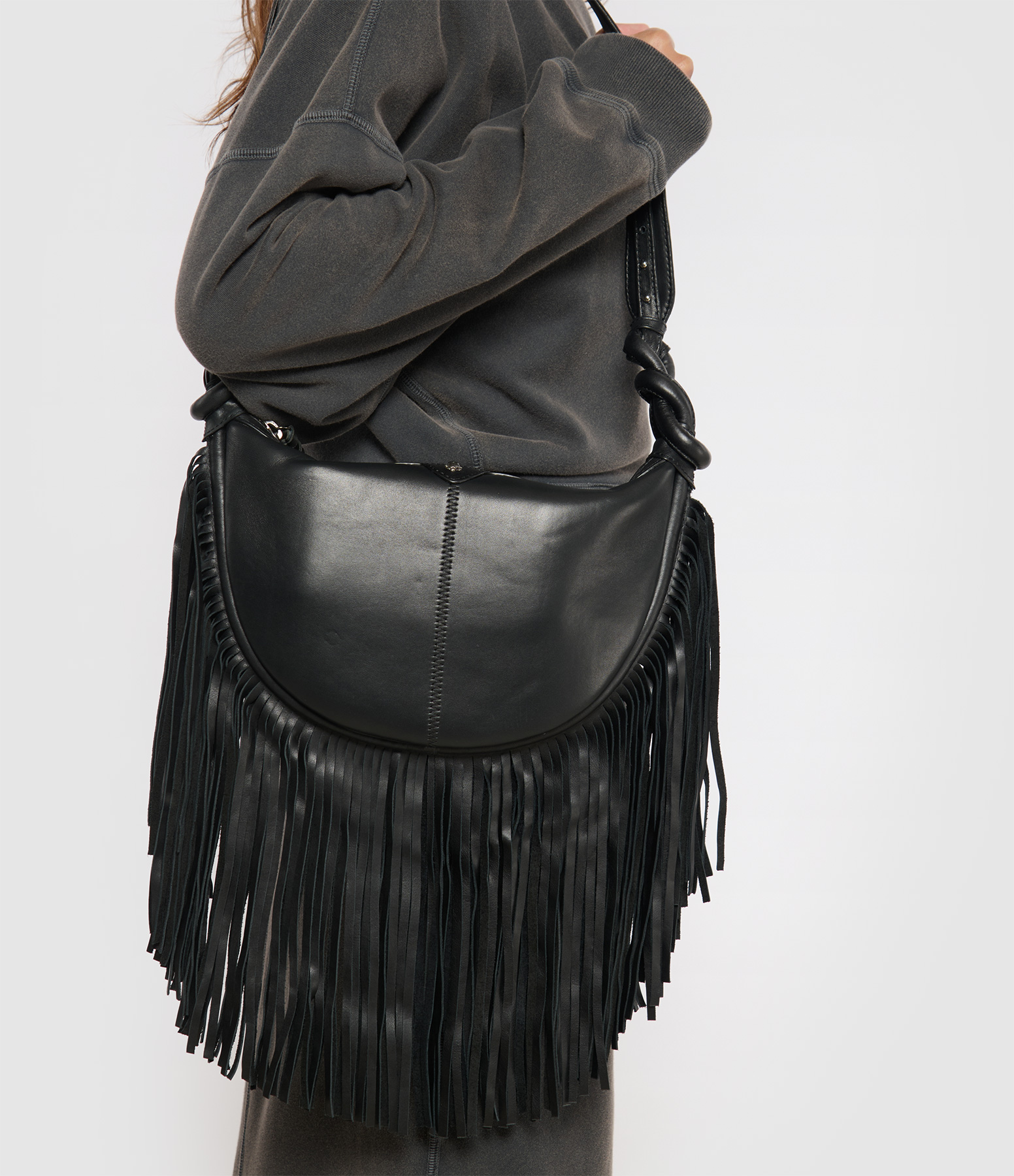 Black Mini Chris Nappa Bag