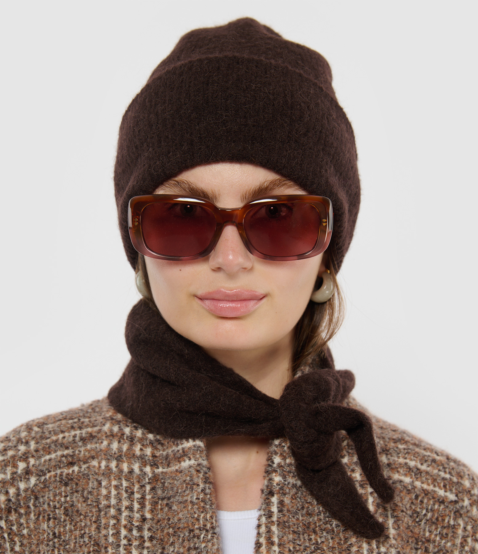 Bangka Pink Tortoiseshell Sunglasses