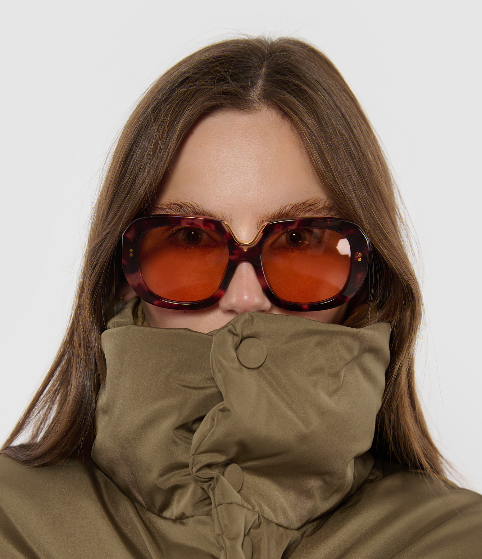 Samama Raspberry Pink Tortoiseshell Sunglasses
