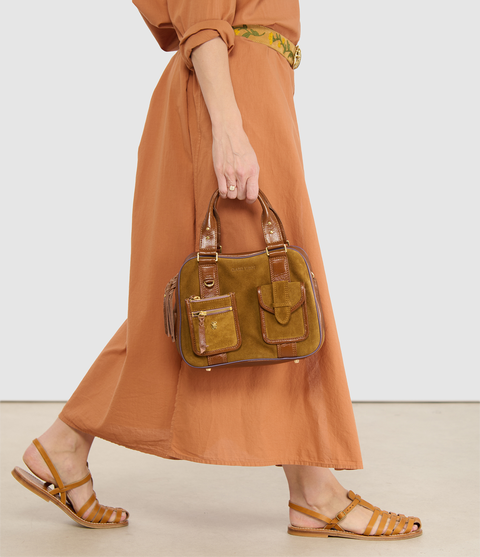 Richie Bag in Tobacco-Coloured Leather