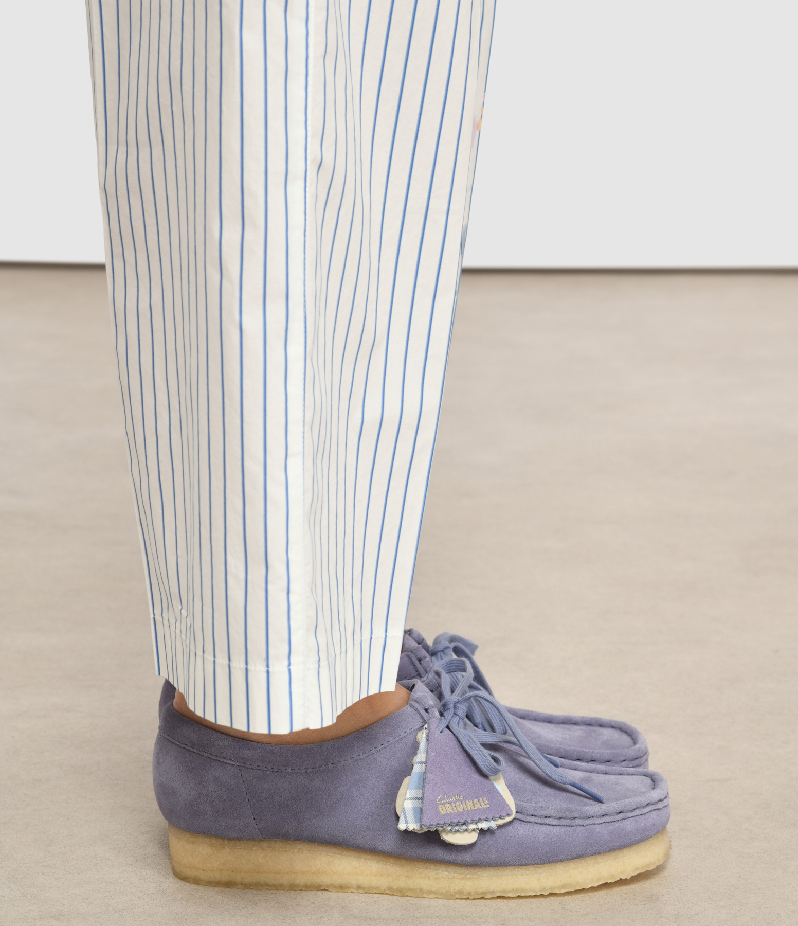 Wallabee Purple Interest Loafers