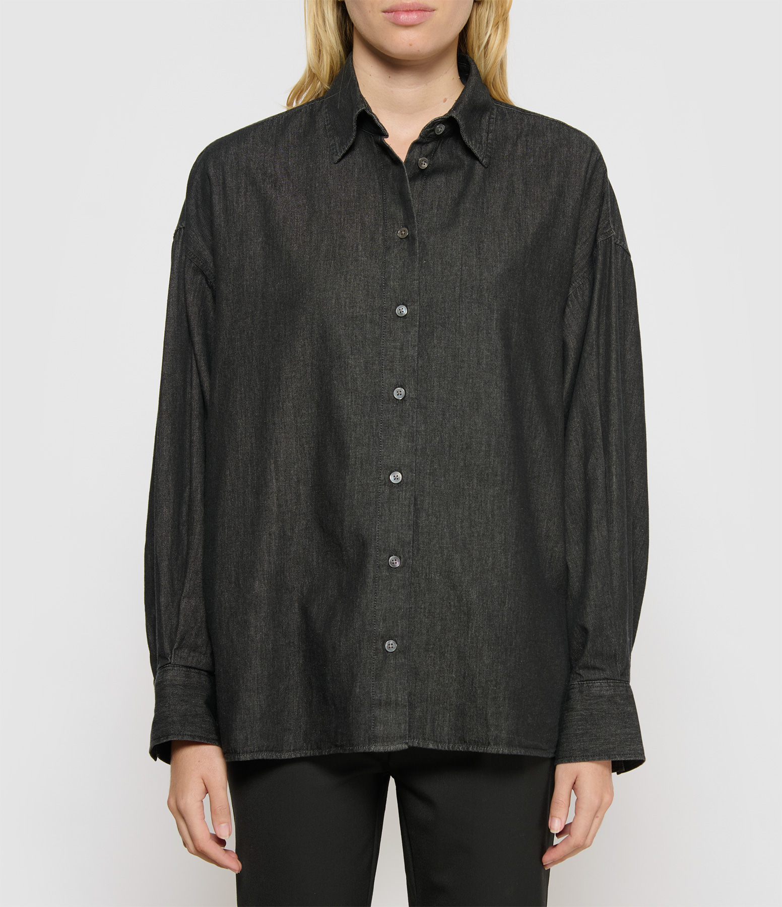 Mid Grey Cape Shirt