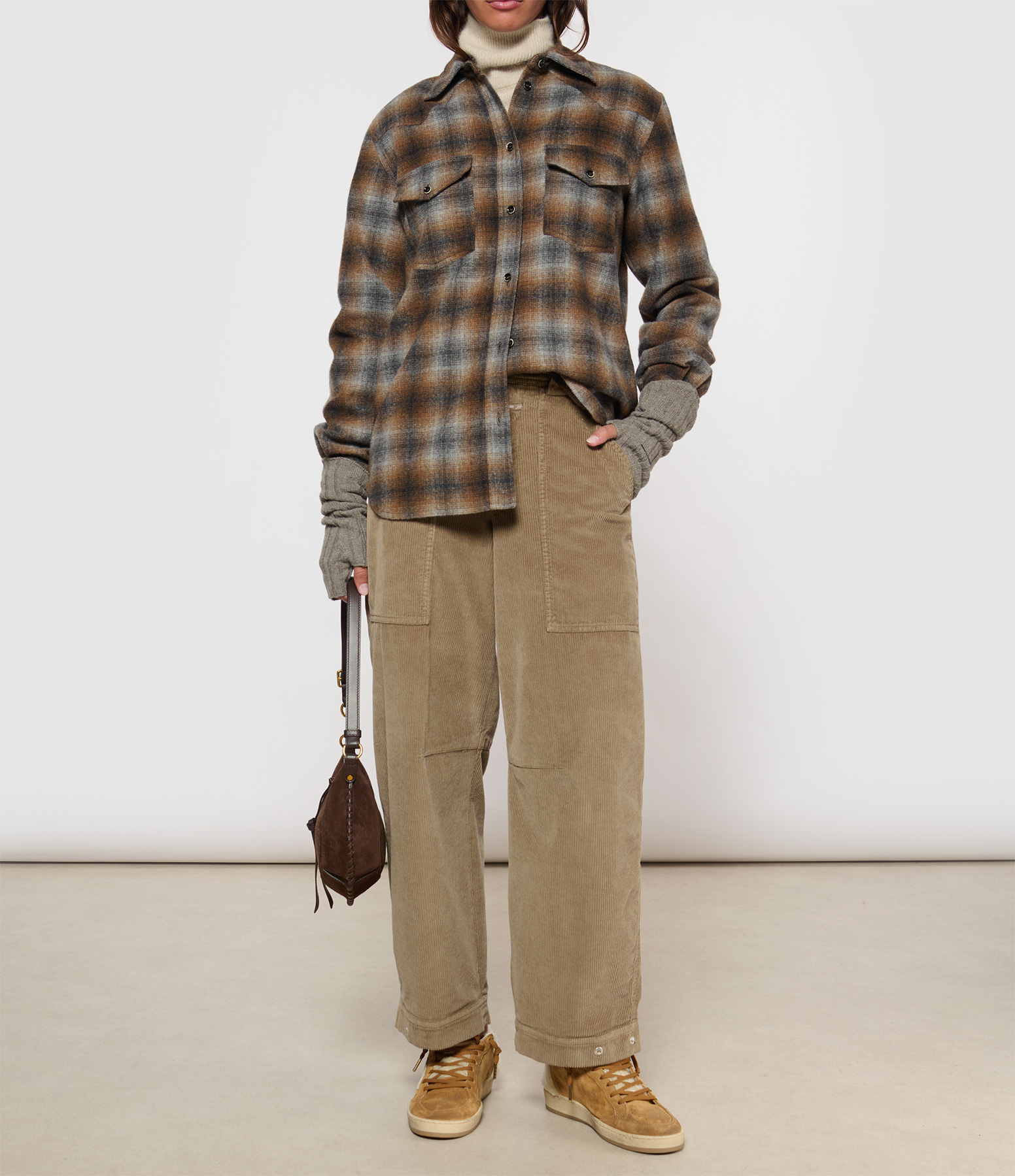 Rhannon Clay Beige Trousers