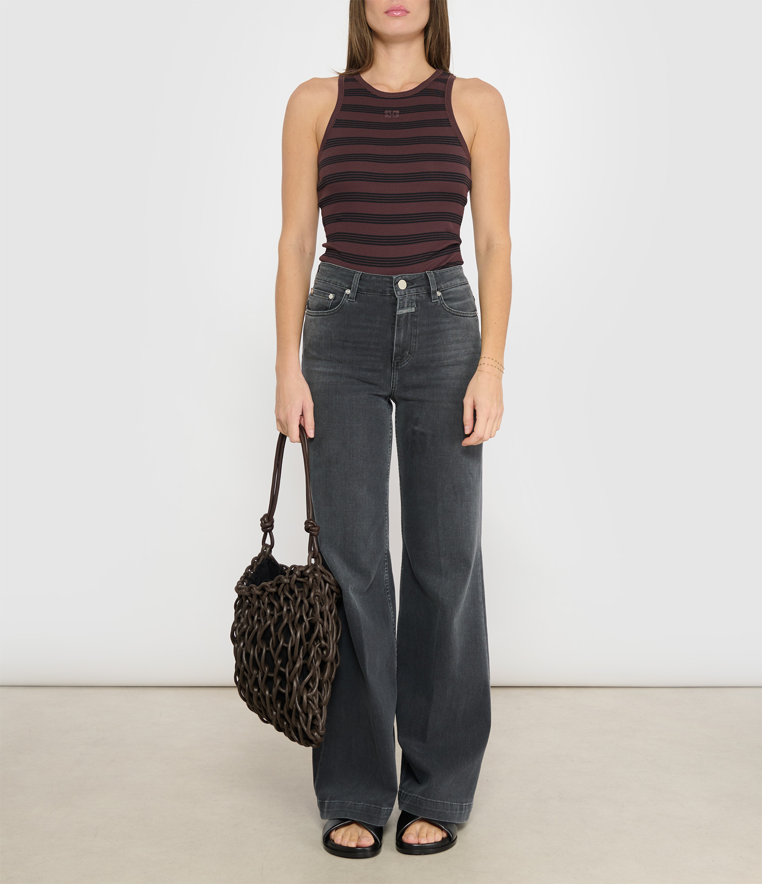 Dark Grey Glow Up Jeans
