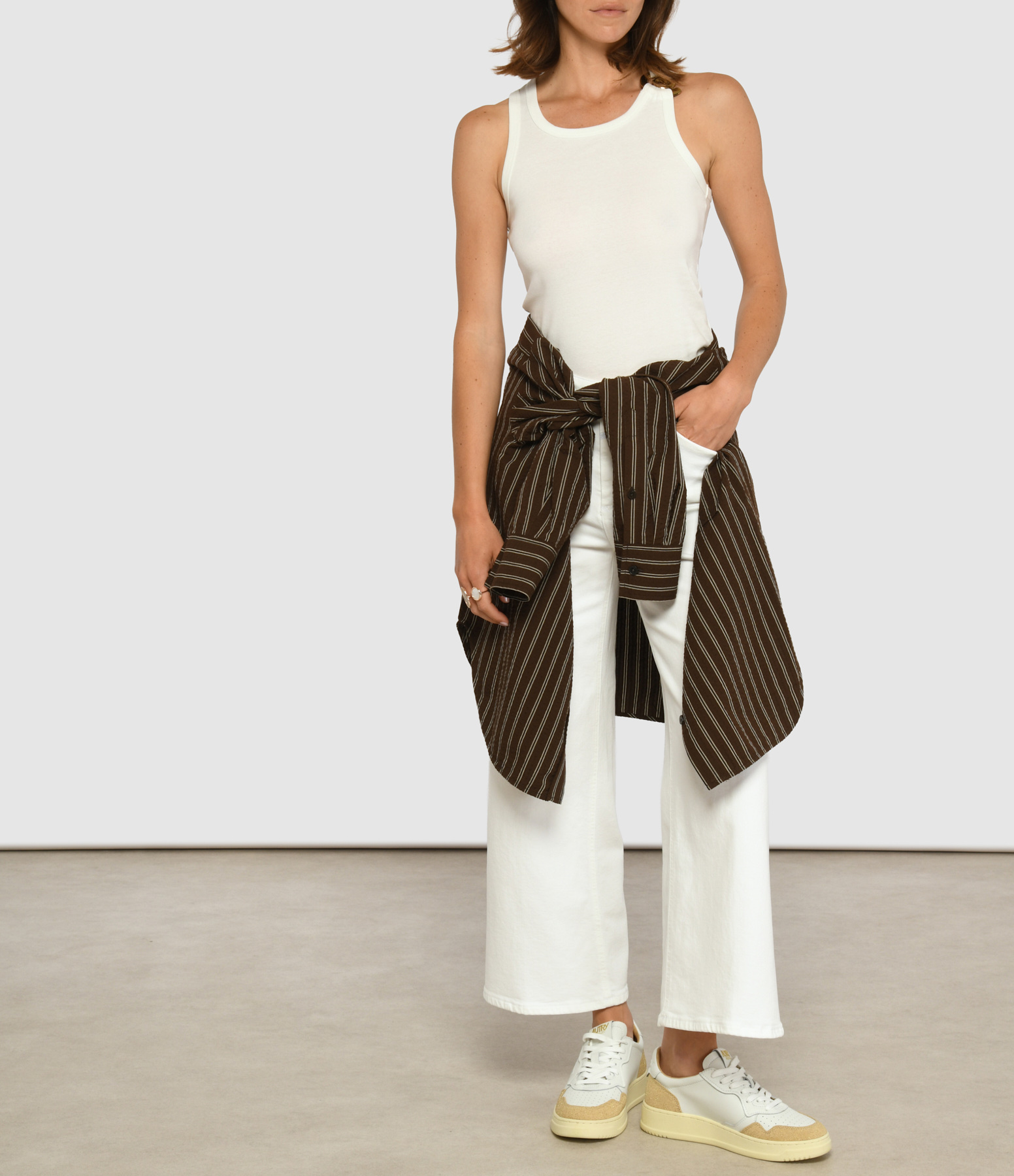 Wera White Trousers