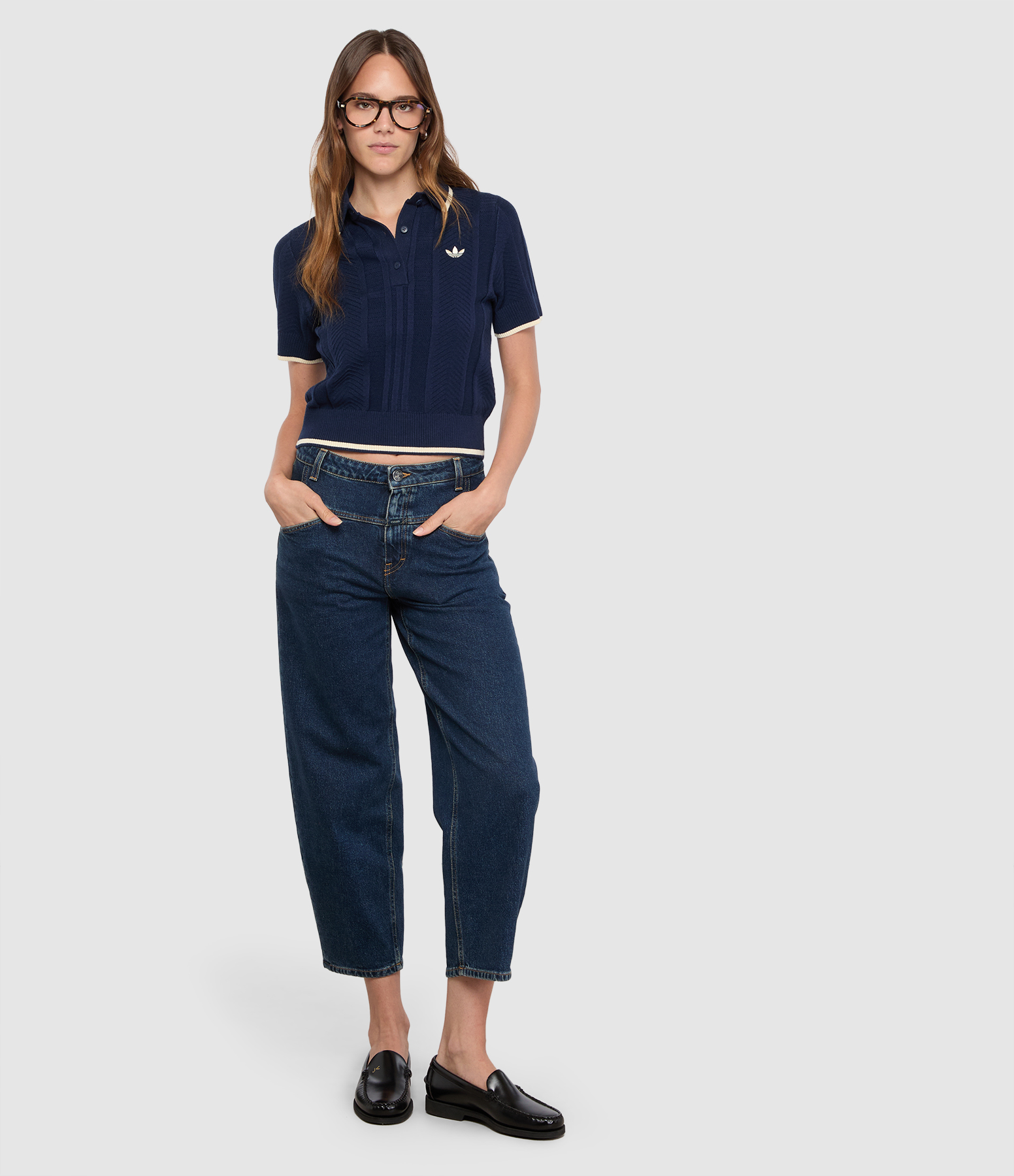 Jean Stover-X Dark Blue