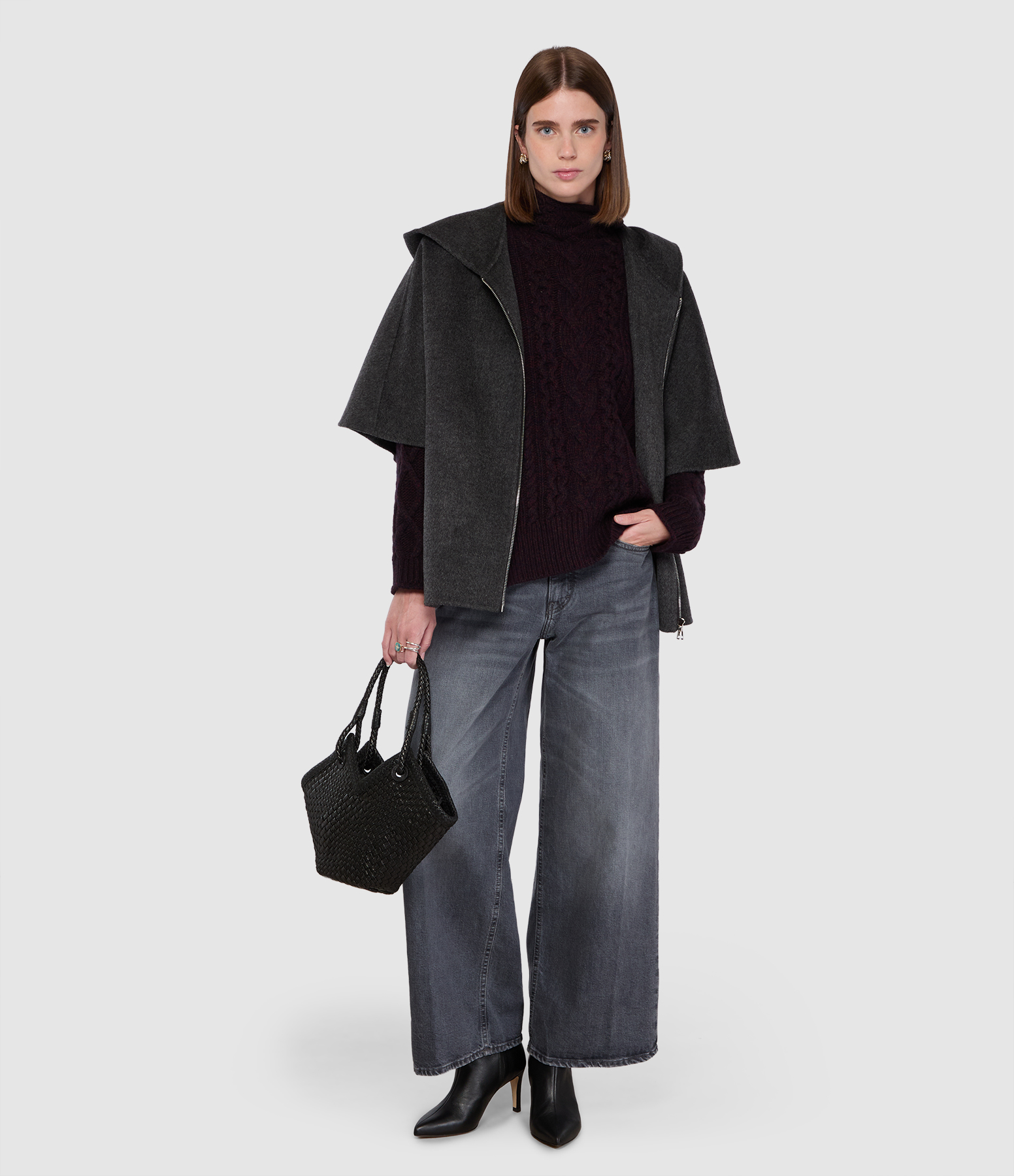 Jean Jayla Mid Grey