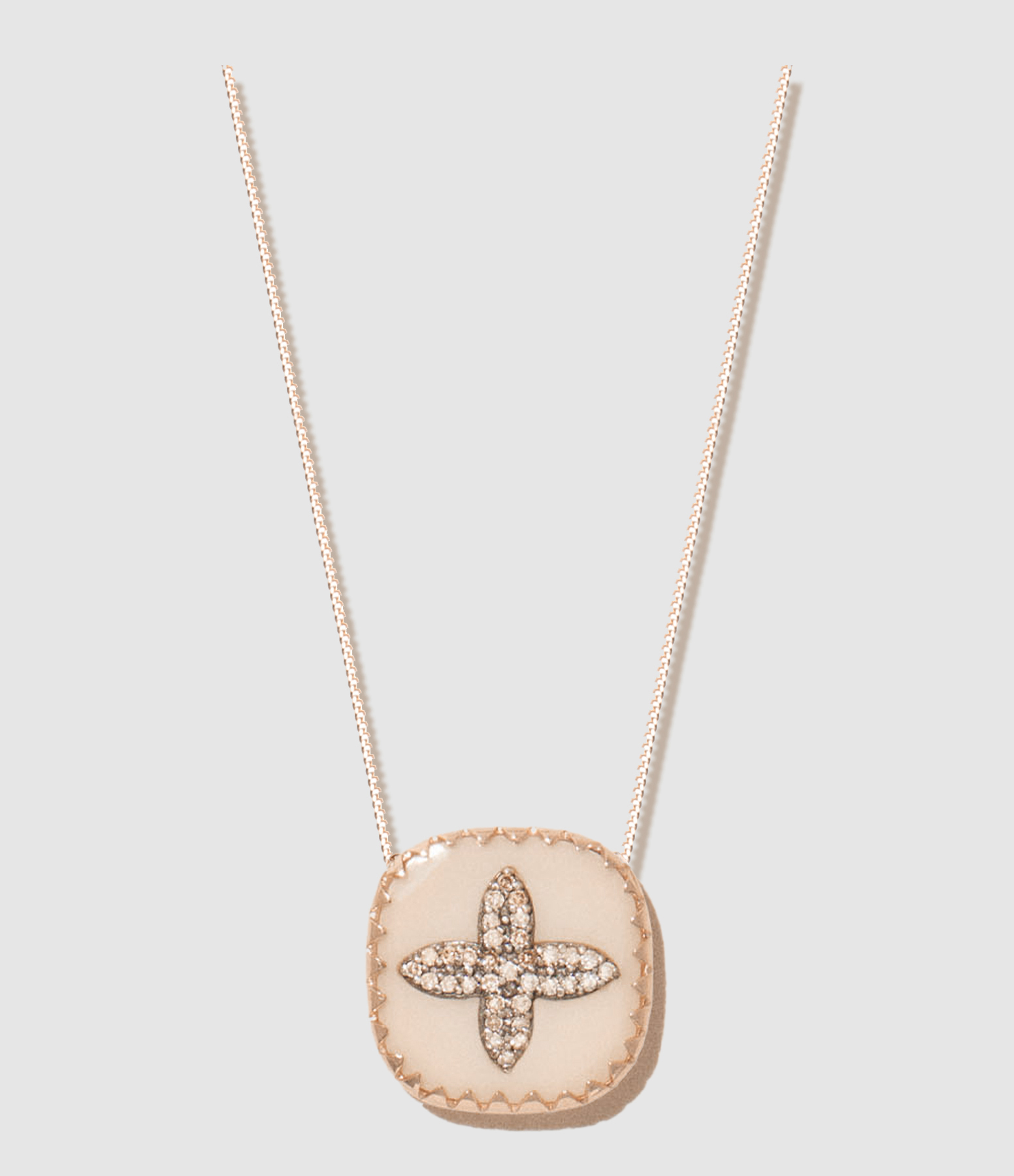 Bowie White Diamond Necklace