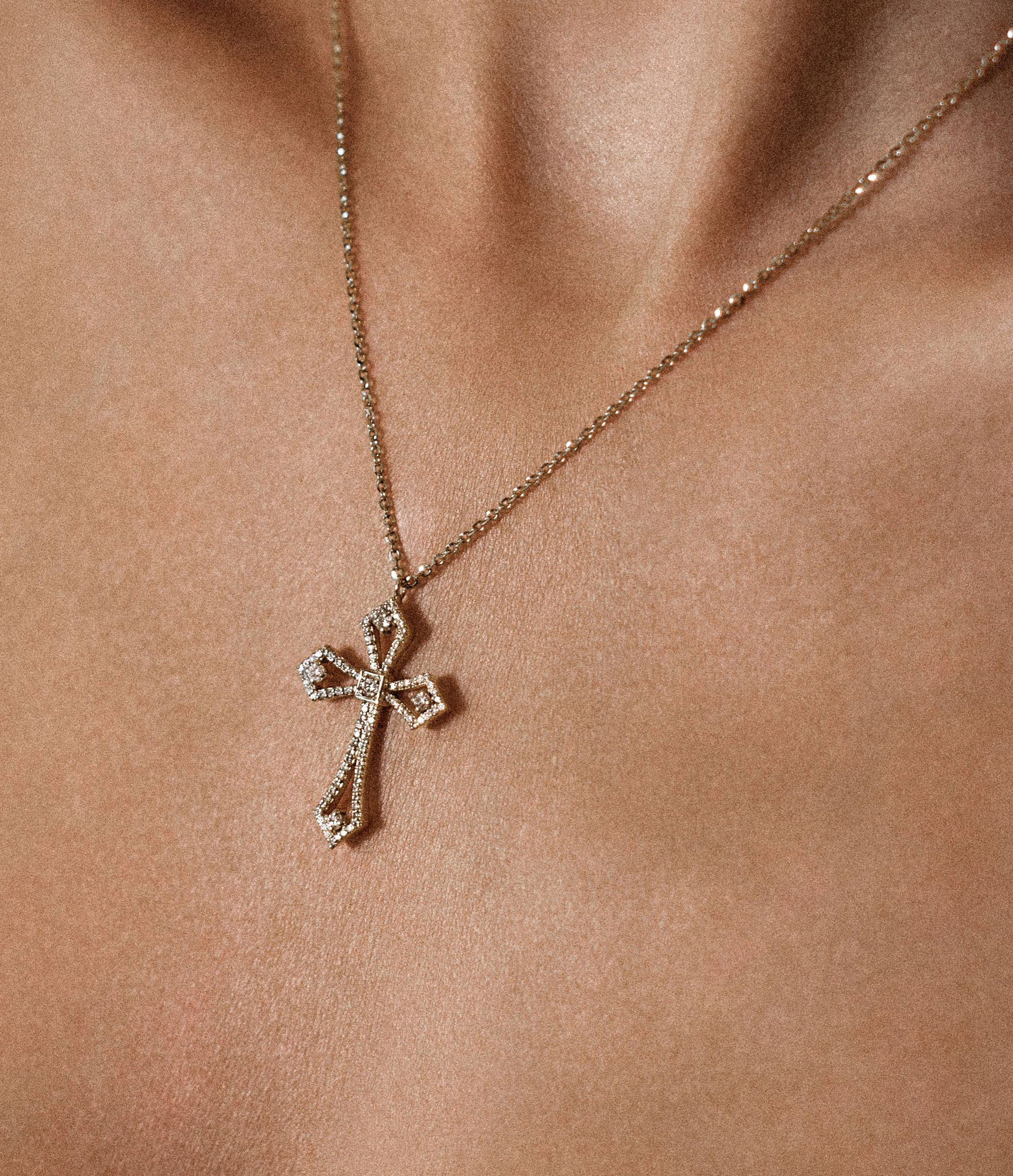 Carla-Maria Diamond Necklace in White Gold