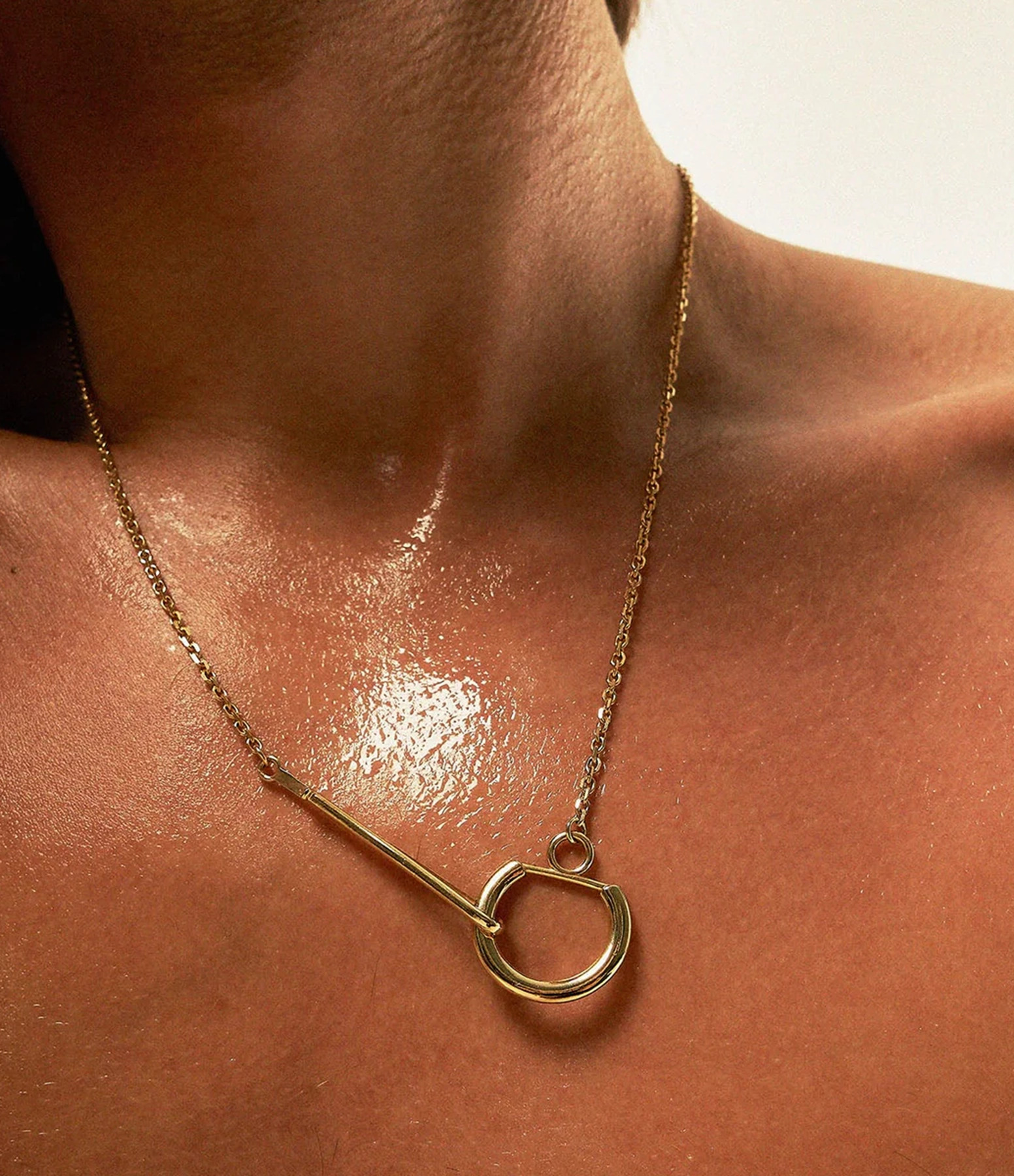Vermeil Gousset Necklace