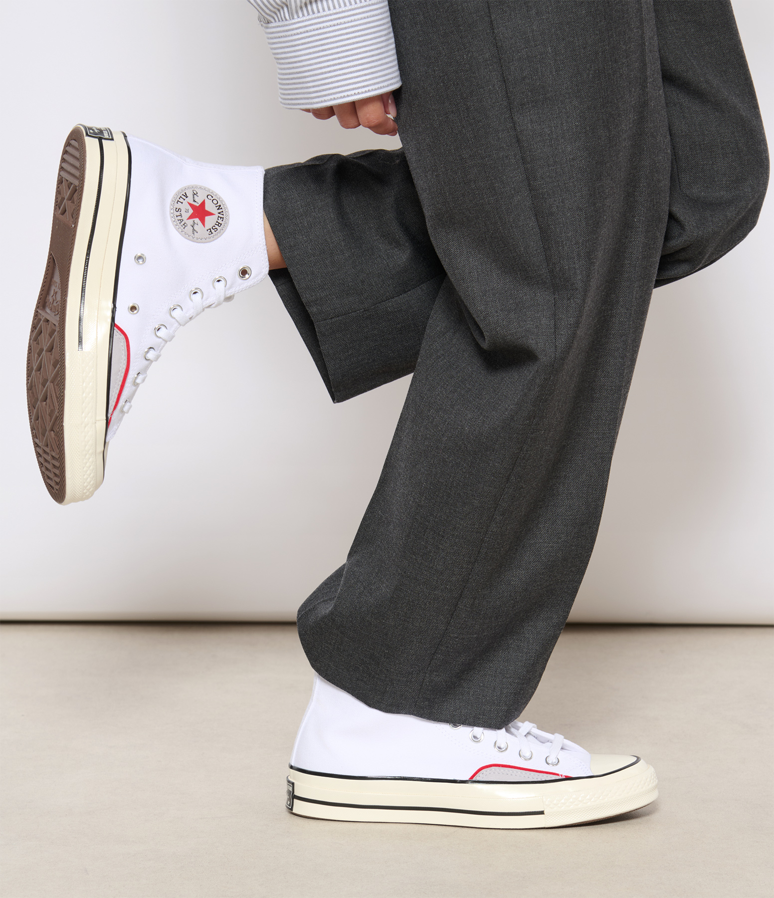 Chuck 70 Hi Ghost Town Red trainers