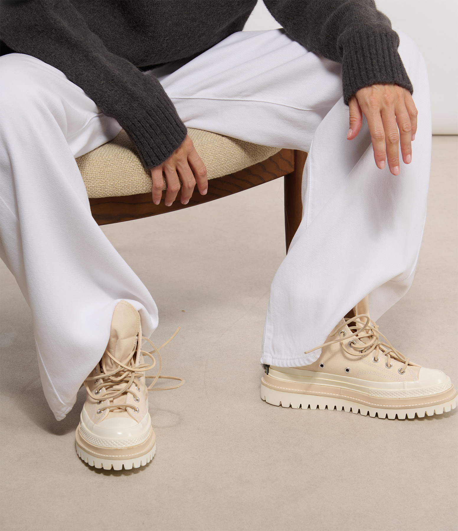 Chuck 70 Canvas Ltd Hi Natural Trek Evo trainers