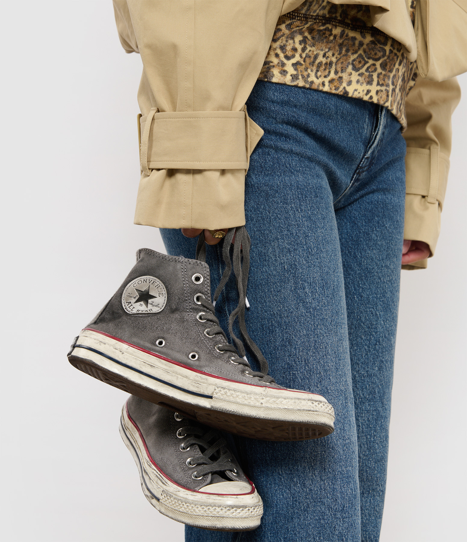Chuck 70 Canvas Ltd Hi White Smoke In trainers