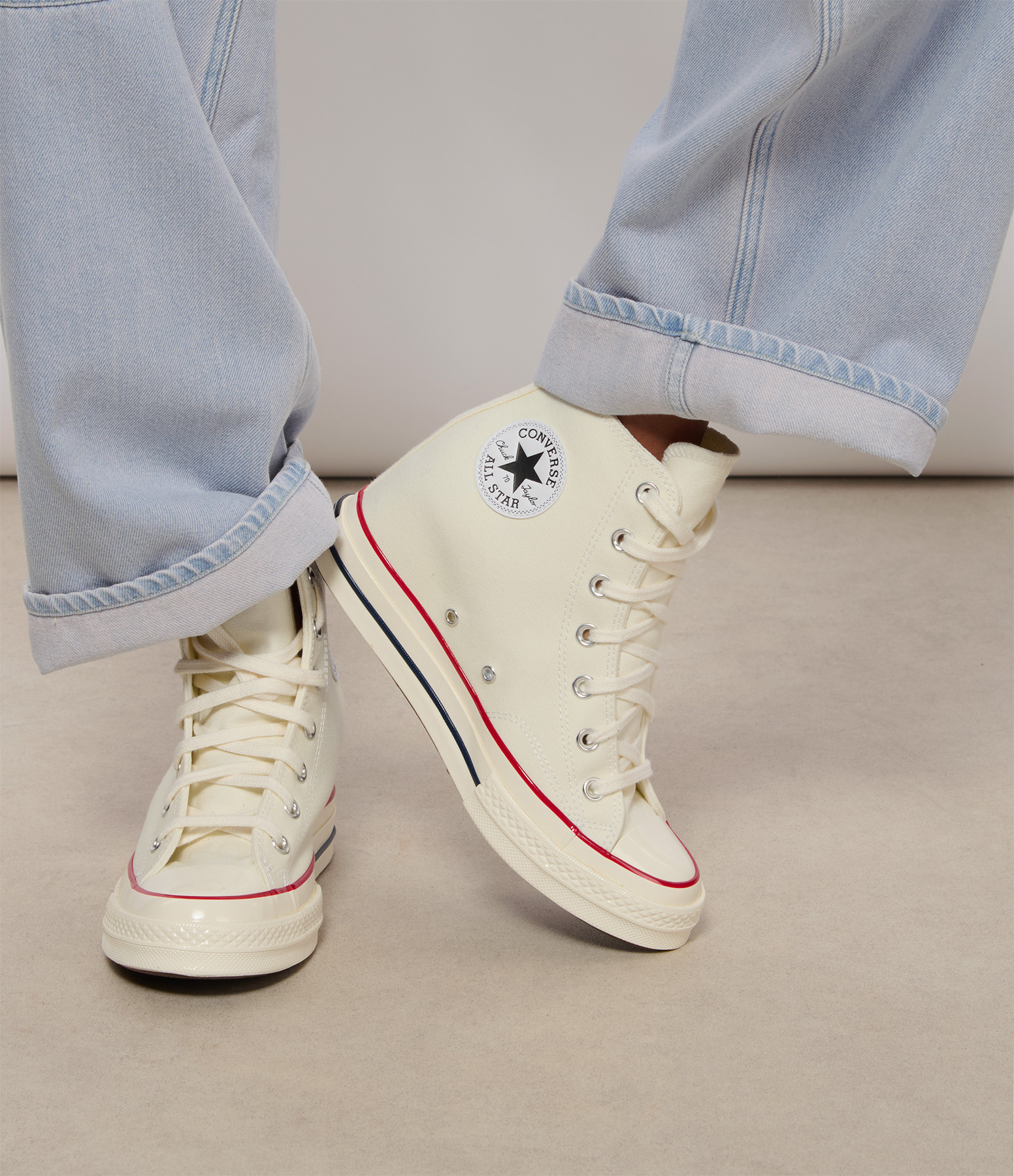 Chuck 70 Wedge Hi White trainers