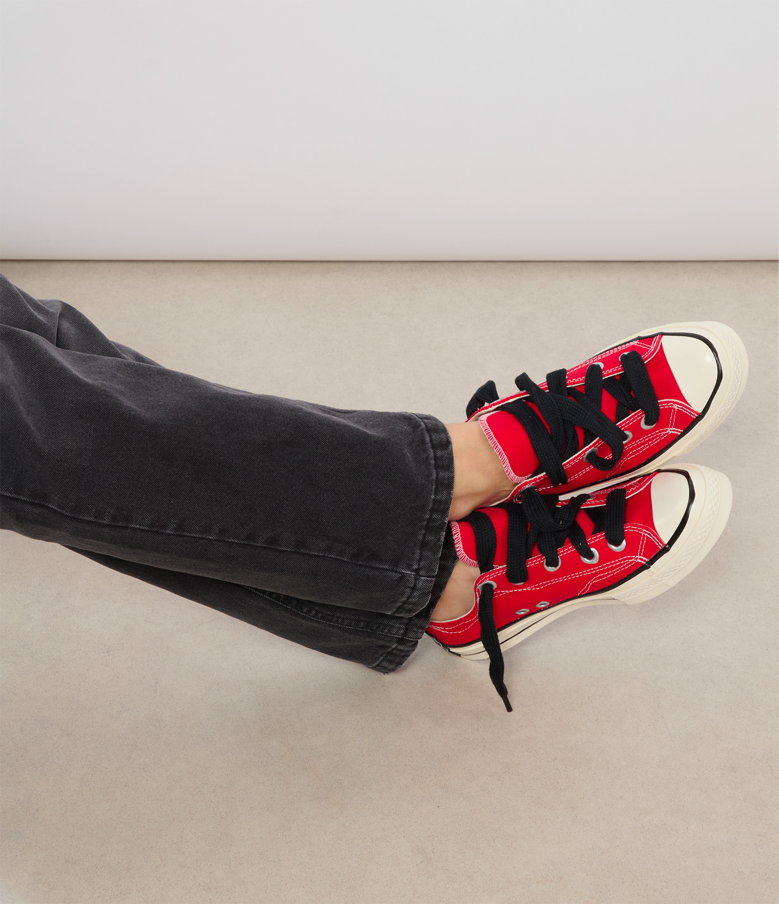Chuck 70 Ox Red Red Black trainers