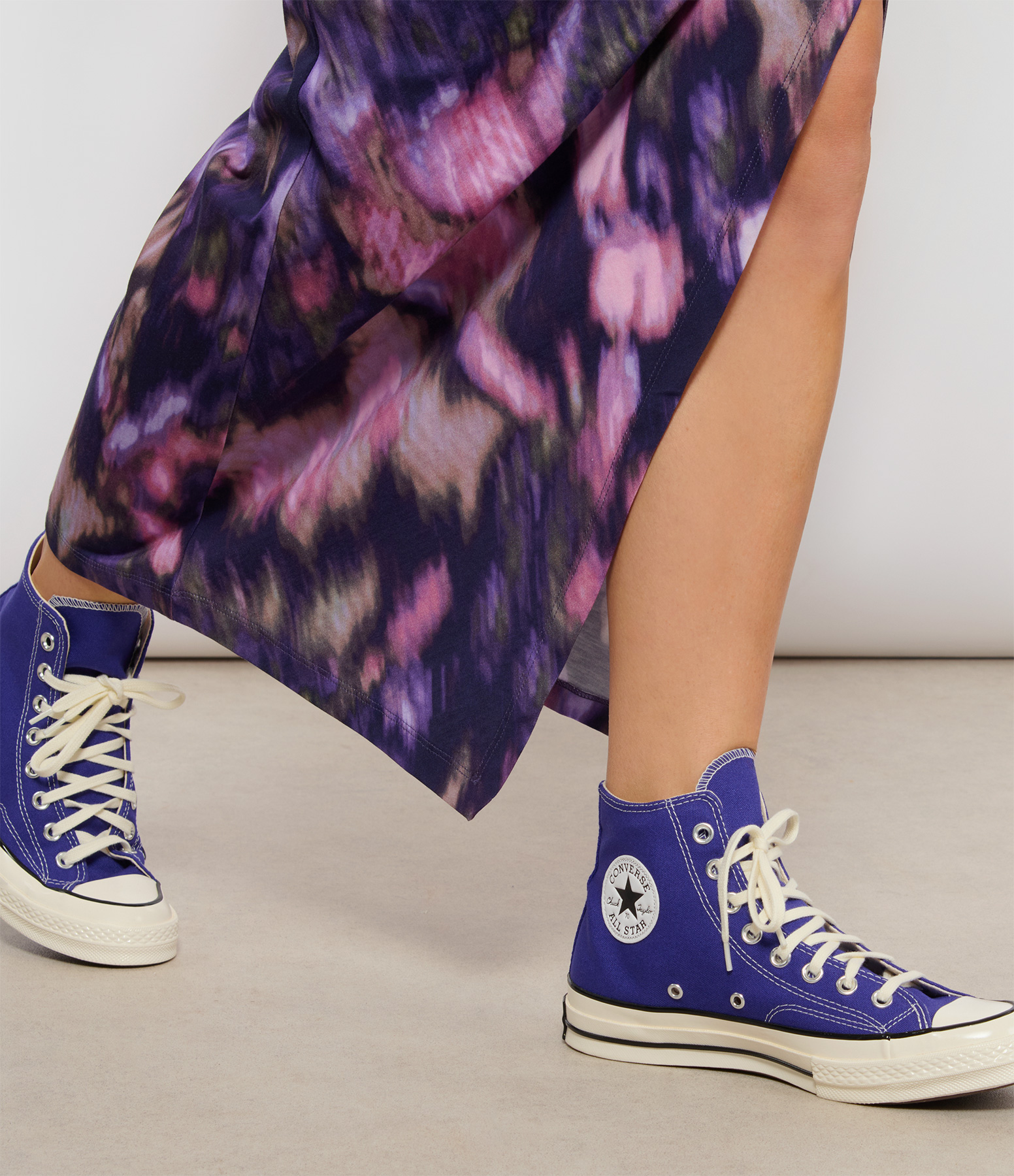 Chuck 70 Hi Night Indigo Egret Black trainers
