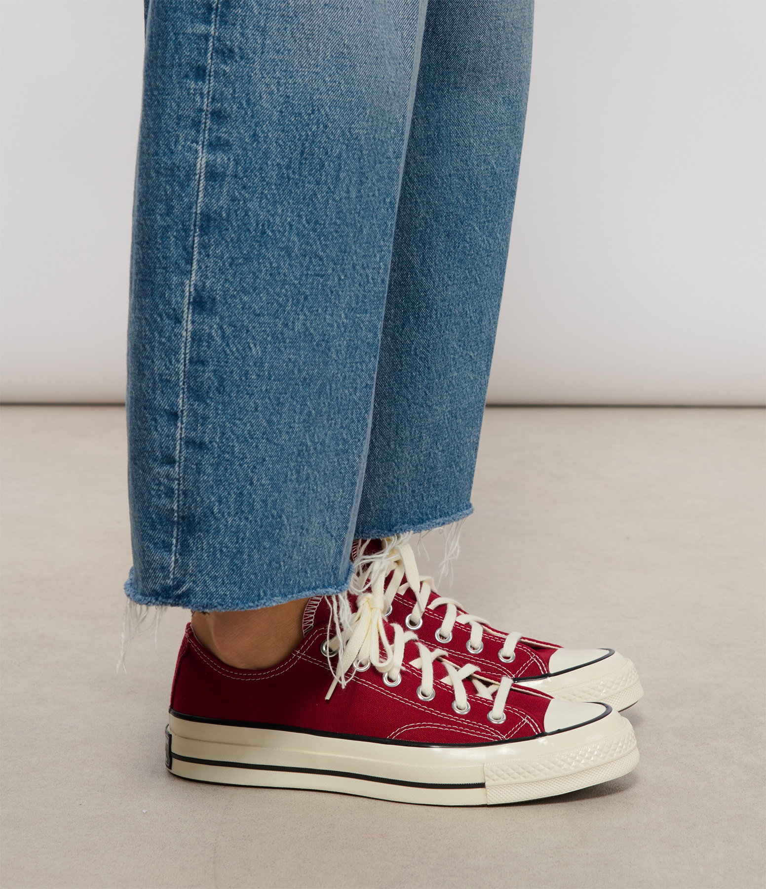 Chuck 70 Ox Park Red Egret Black trainers