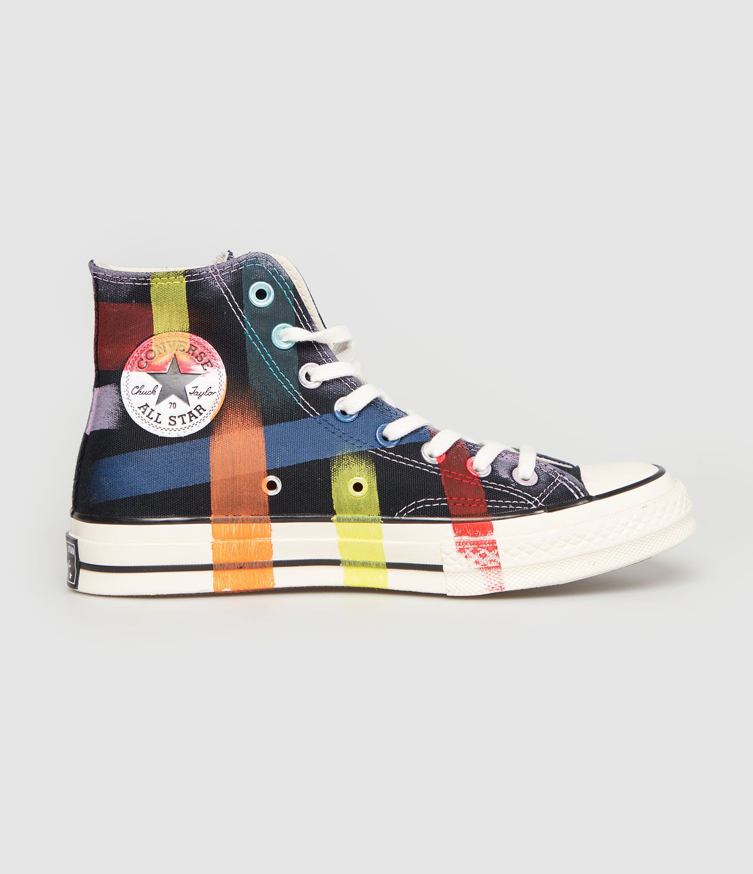 Chuck 70 Canvas LTD Hi Black Hand-Painted Trainers