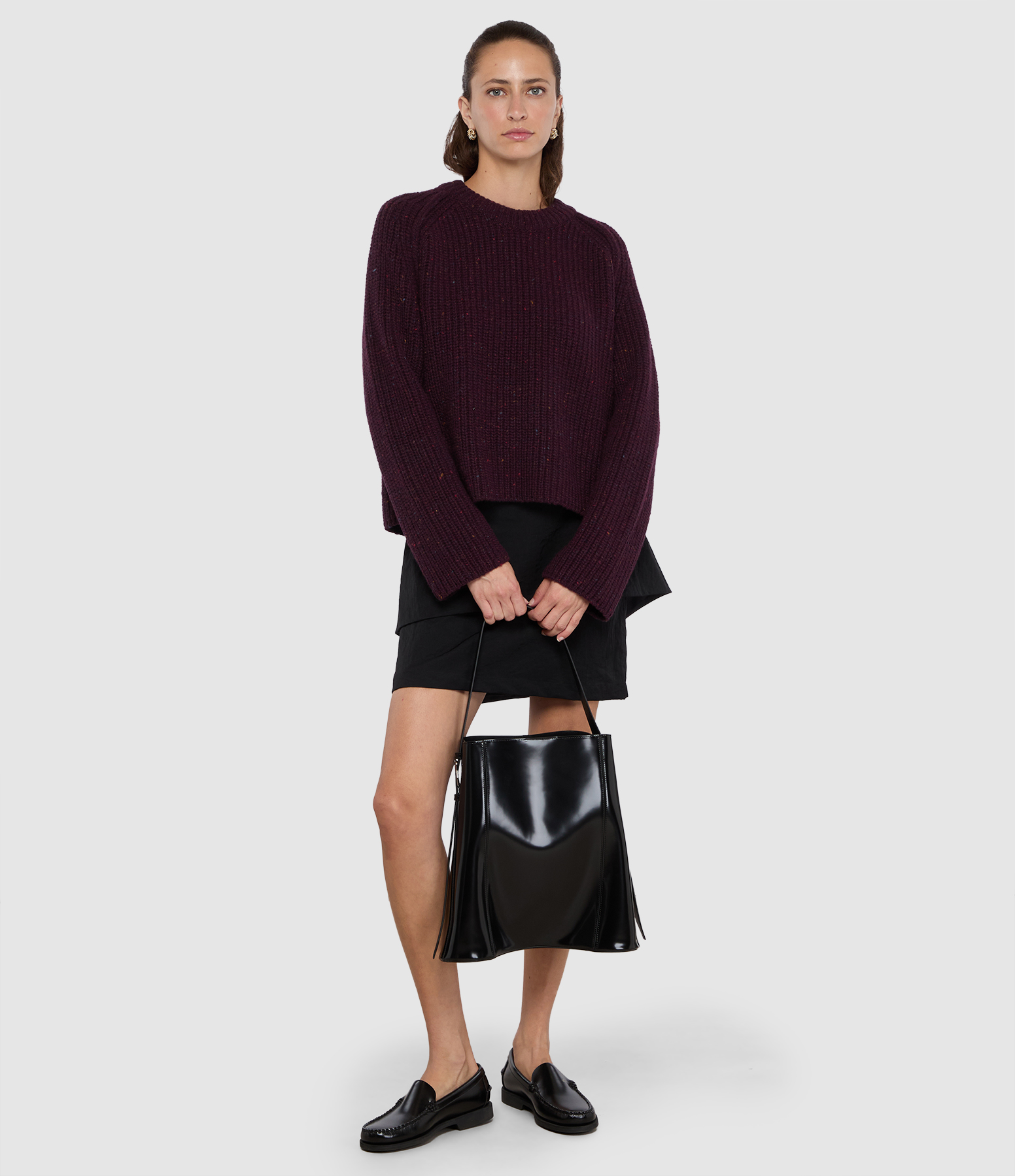 Ergonomic Black Bag