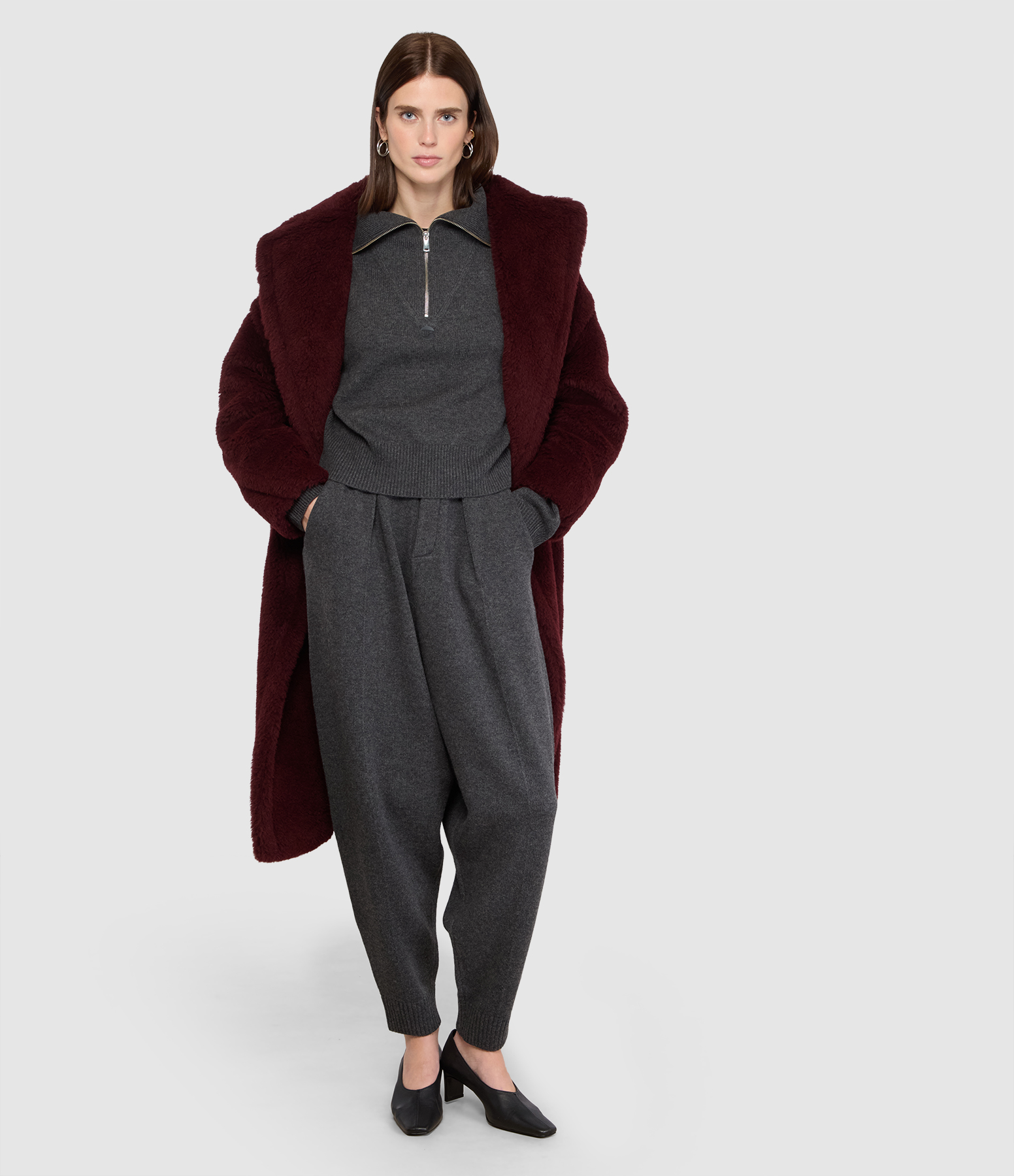 Grey Harem Trousers