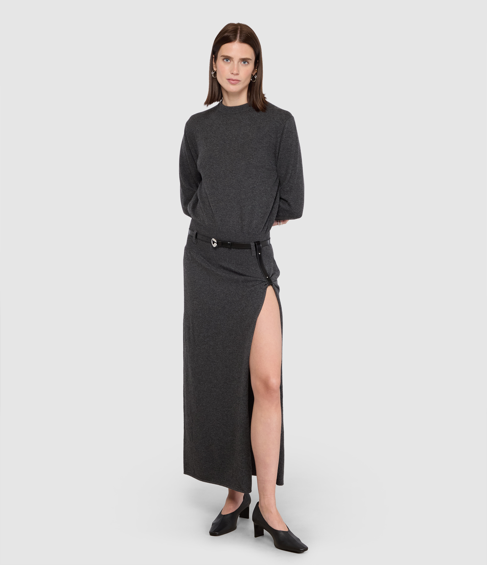 Suspended Grey Dress